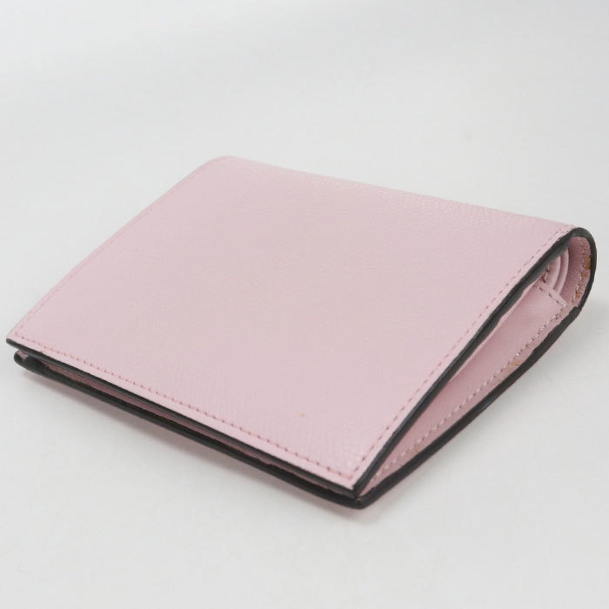 Fendi Pink Leather Wallet (Bi-Fold) (Pre-Owned)