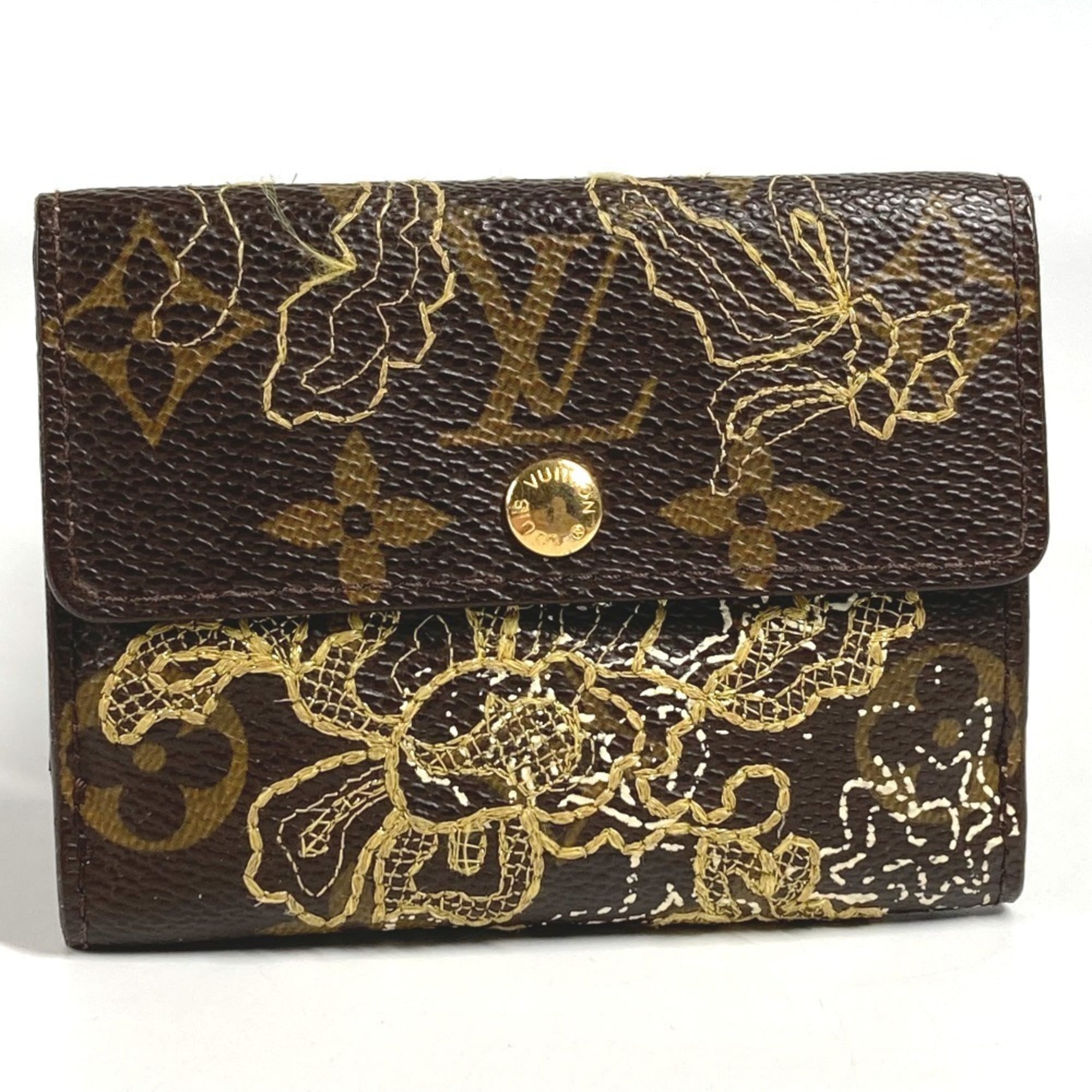 Louis Vuitton Brown Monogram Monogram Wallet (Bi-Fold) (Pre-Owned)