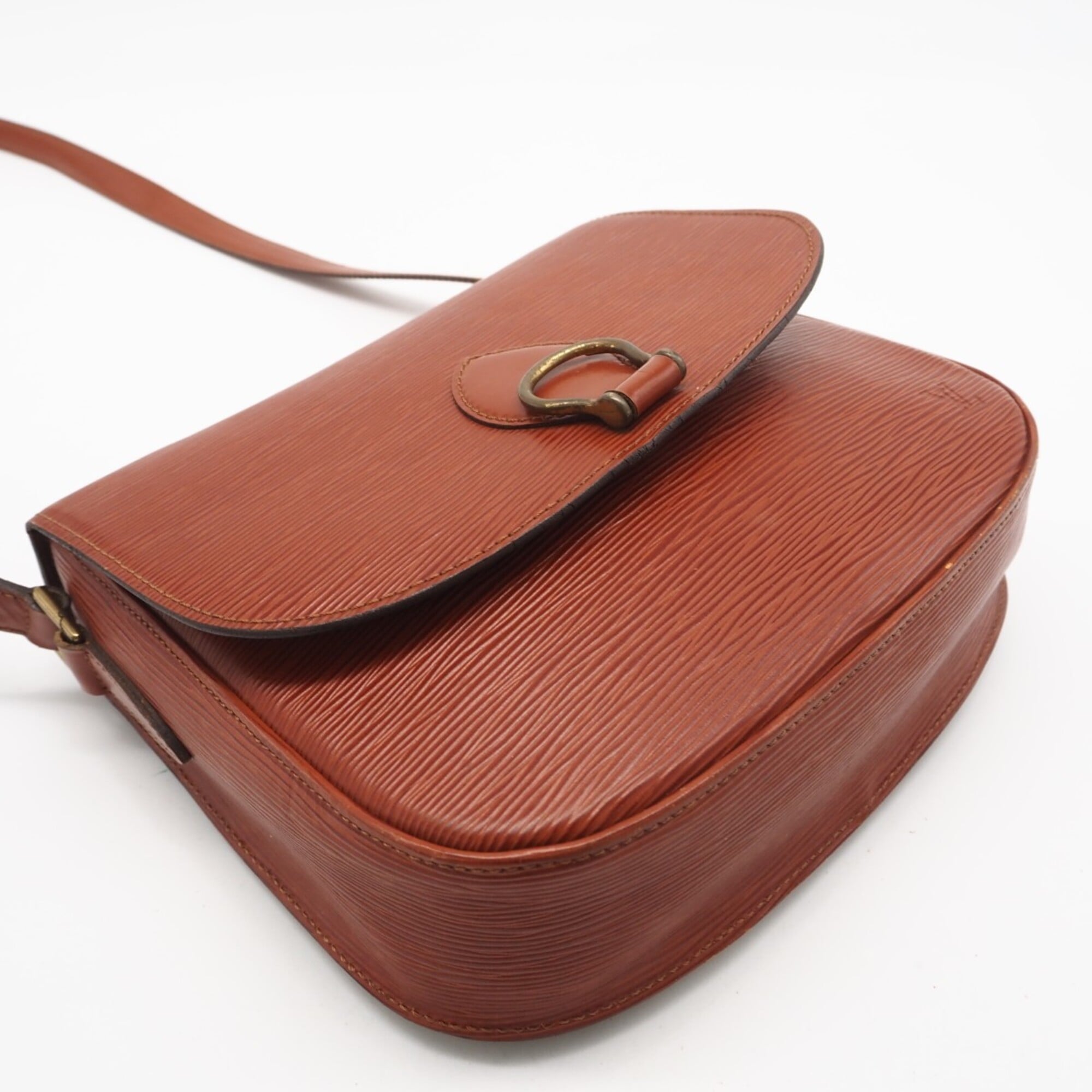 Louis Vuitton Brown Leather Shoulder Bag (Pre-Owned)