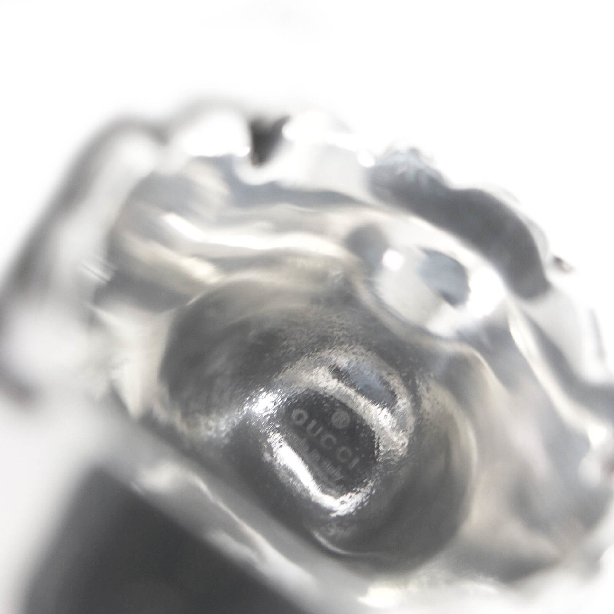 Gucci Silver Band Ring (Pre-Owned)