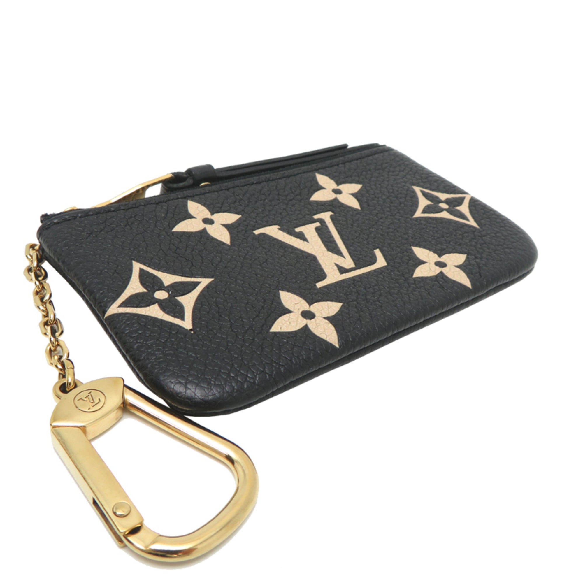 Louis Vuitton Bicolor Black Monogram Empreinte Coin Purse/Coin Case (Pre-Owned)