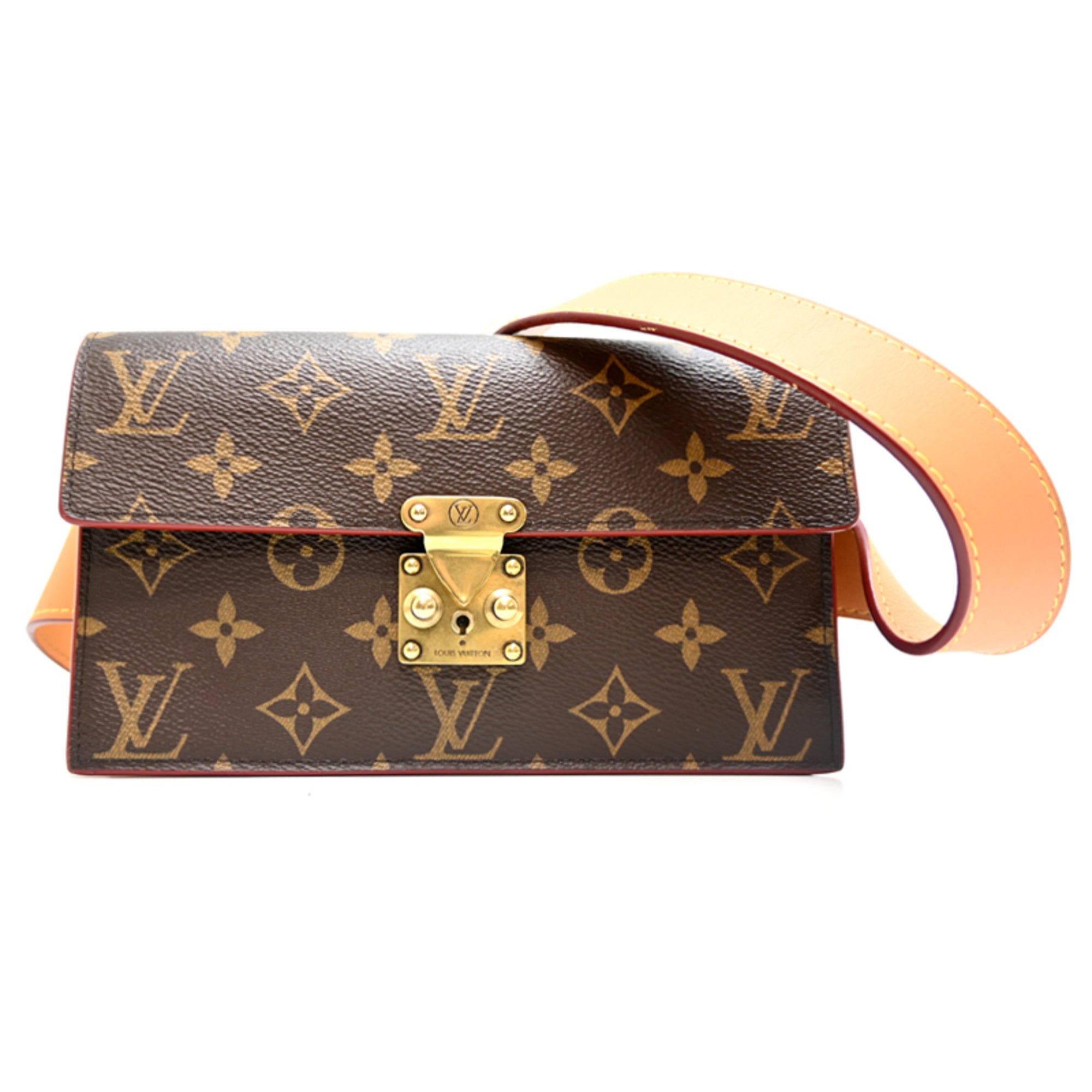 Louis Vuitton Brown Monogram Pouch (Pre-Owned)