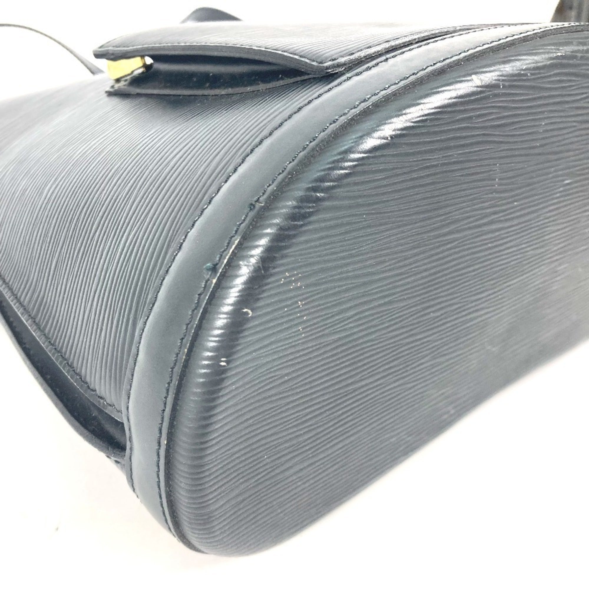 Louis Vuitton Black Galle Noir Epi Leather Backpack (Pre-Owned)