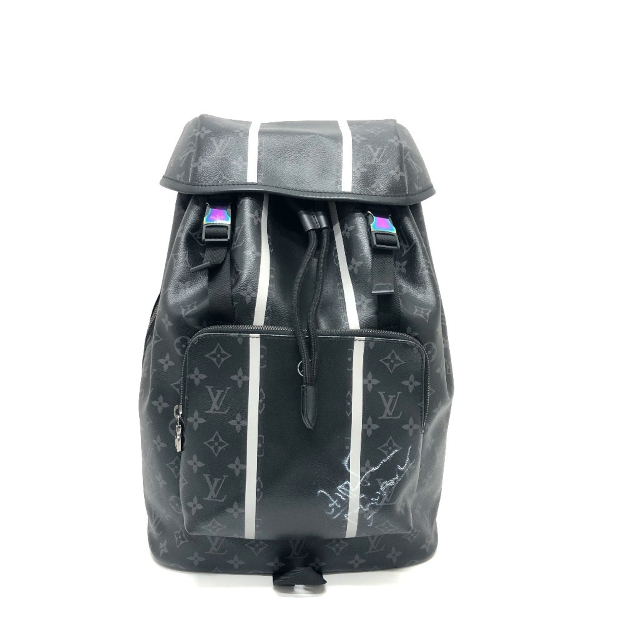 Louis Vuitton Black Backpack (Pre-Owned)