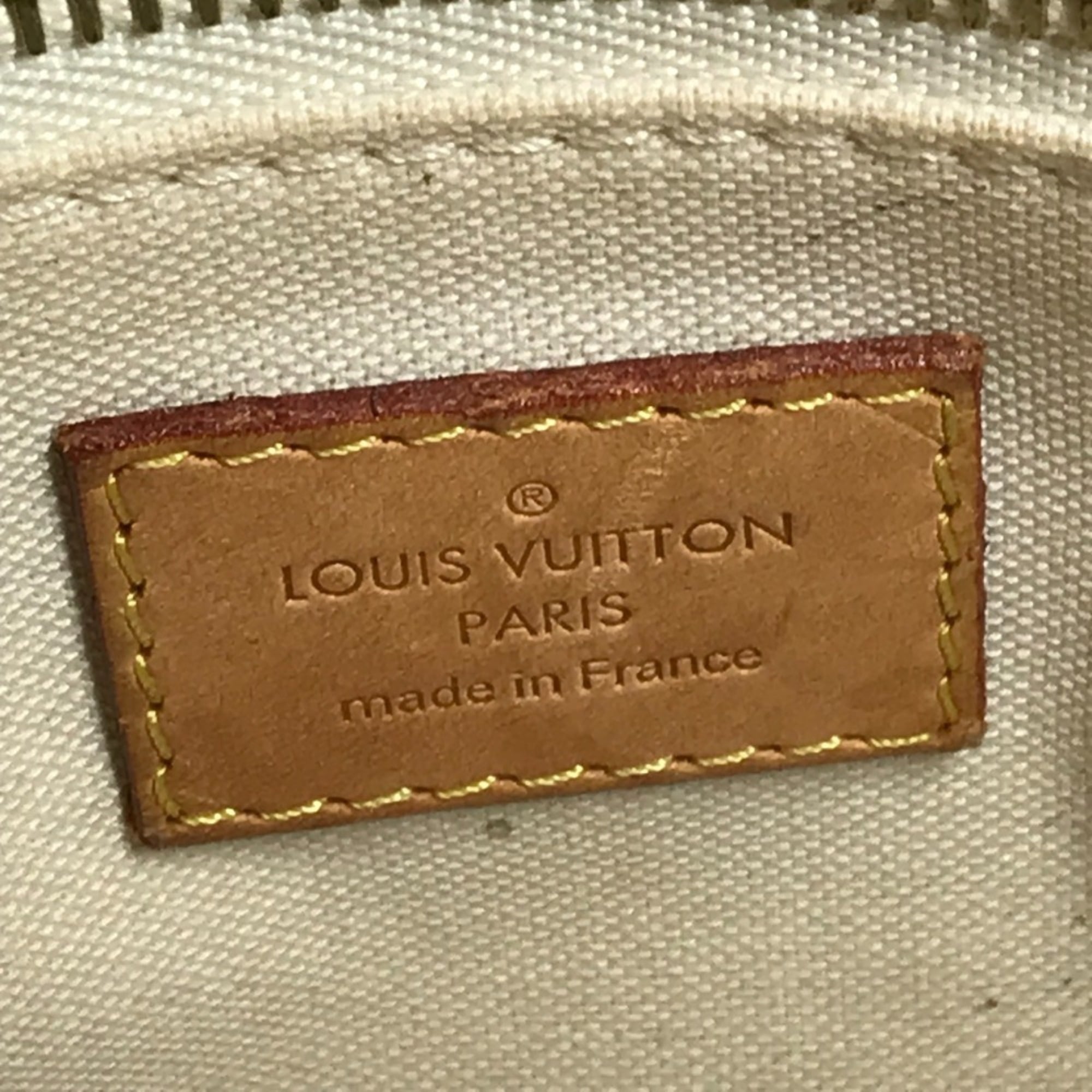 Louis Vuitton Damier Azur White Damier Azur Shoulder Bag Tote Bag (Pre-Owned)
