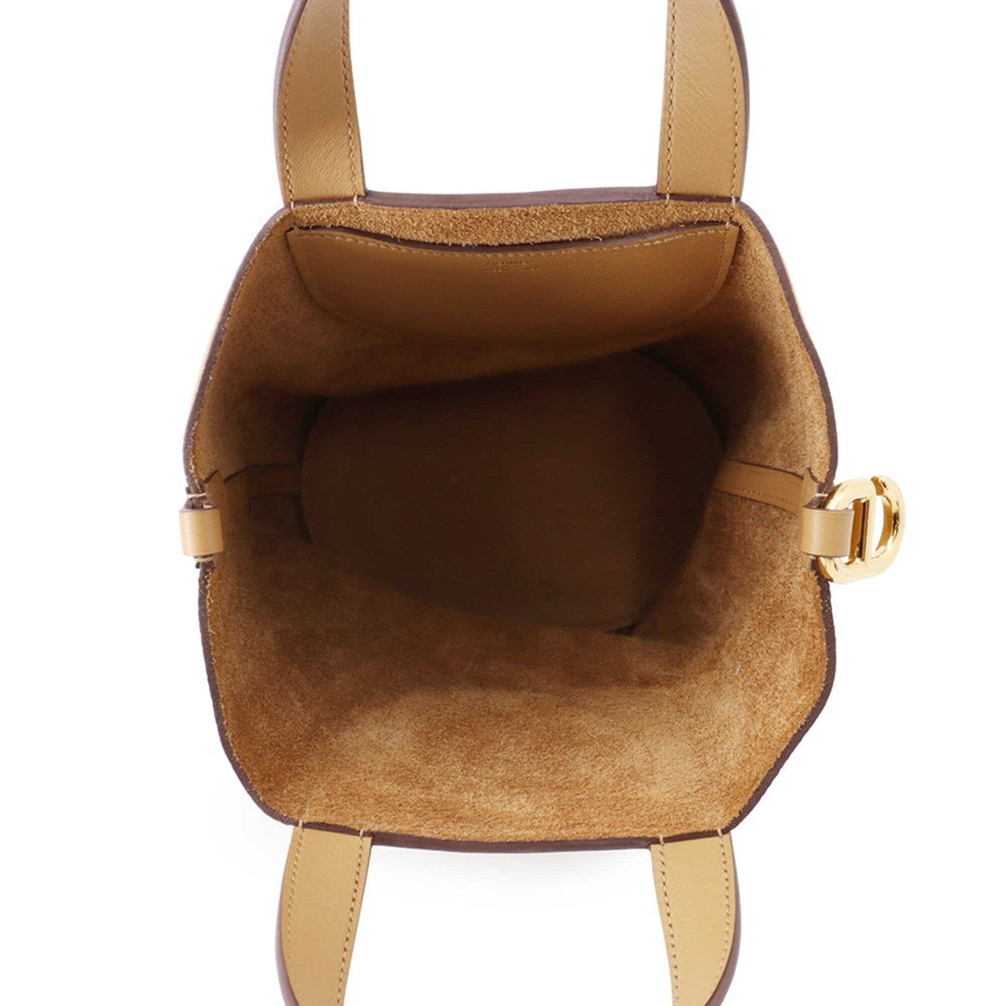 Hermes Biscuit Taurillon Clemence Leather Swift Leather Tote Bag (Pre-Owned)