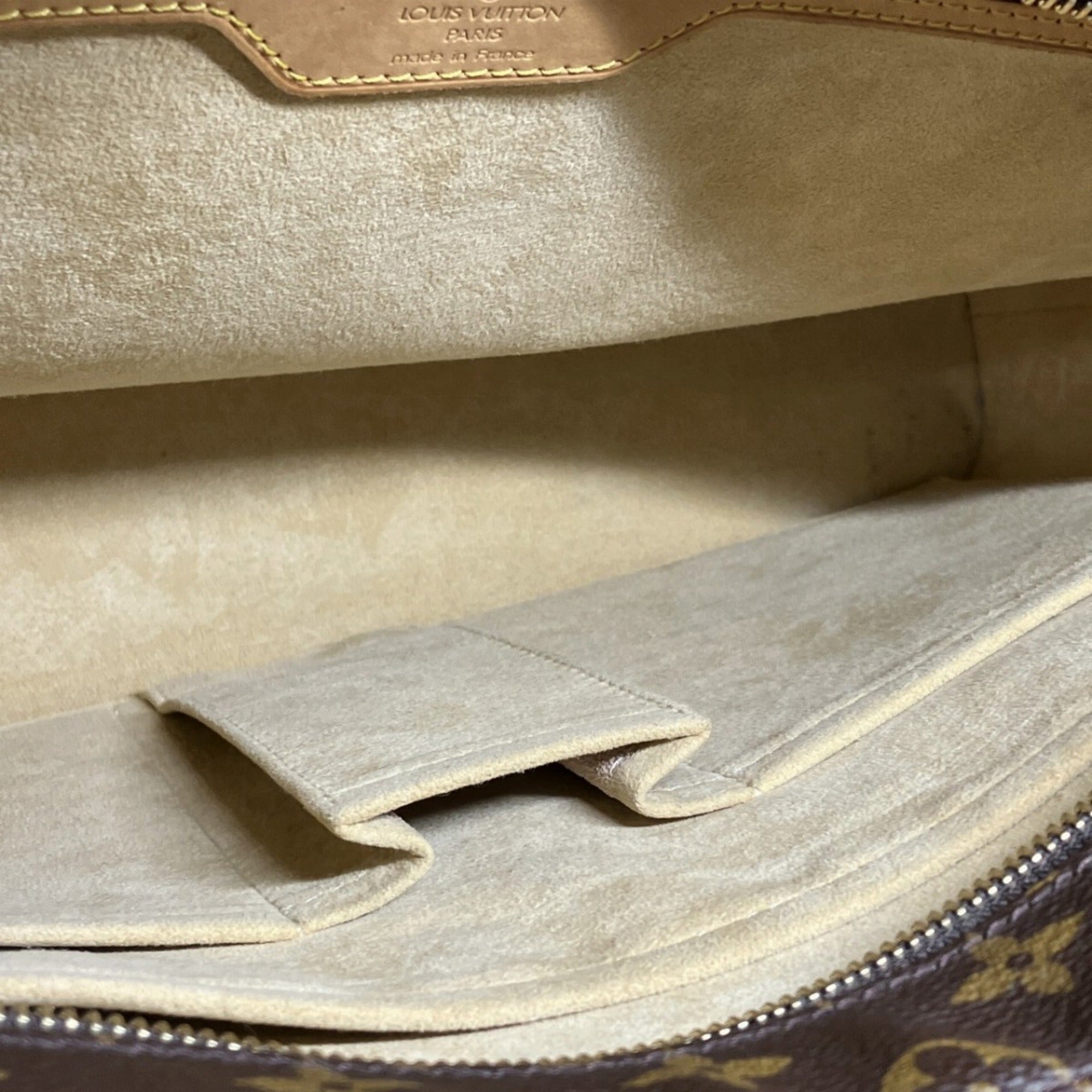 Louis Vuitton Brown Monogram Canvas Pvc Coated Canvas Leather Tote Bag (Pre-Owned)