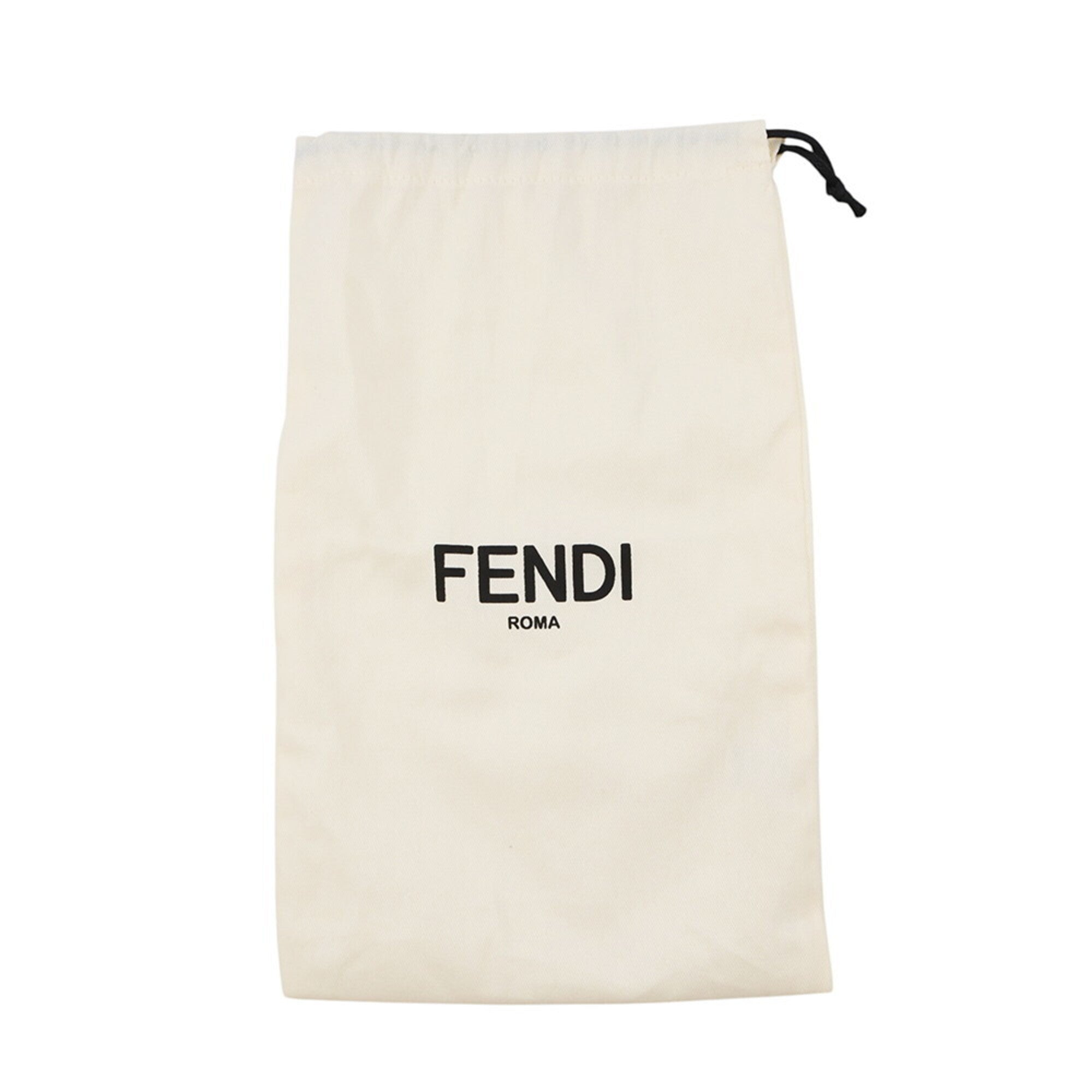 Fendi Black Gray Yellow Canvas Handbag (Pre-Owned)