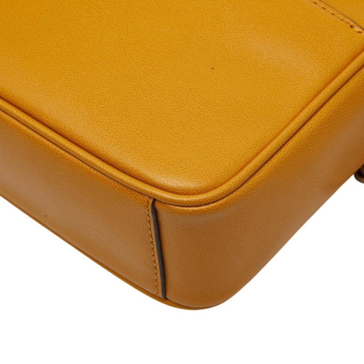 Michael Kors Yellow Leather Shoulder Bag (Pre-Owned)