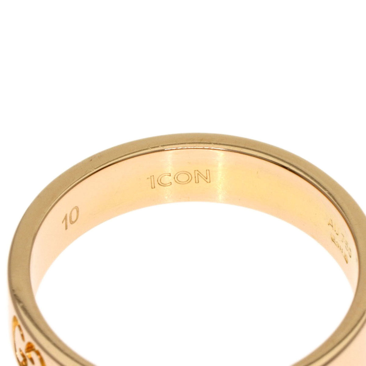 Gucci Pink Gold (18K) Band Ring (Pre-Owned)