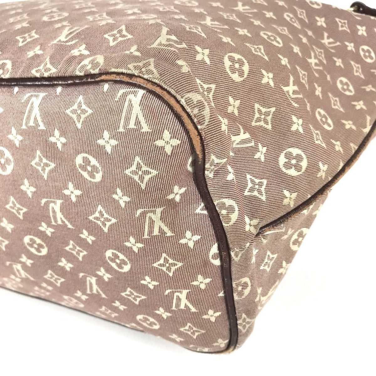 Louis Vuitton Red Color Sepia Monogram Idylle Shoulder Bag Tote Bag (Pre-Owned)