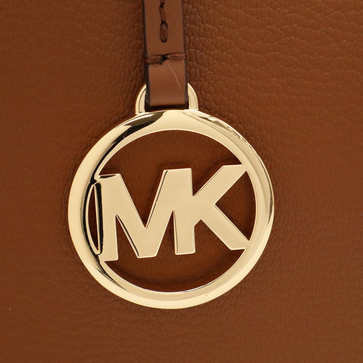 Michael Kors Brown White Leather Handbag (Pre-Owned)