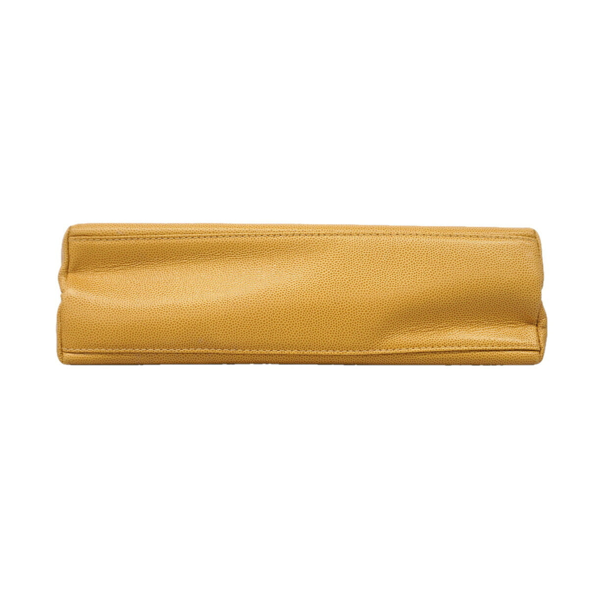 Chanel Beige Grained Calfskin Handbag (Pre-Owned)