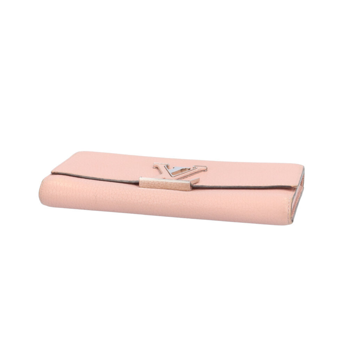 Louis Vuitton Galle Magnolia Or Pink Leather Coin Purse/Coin Case (Pre-Owned)