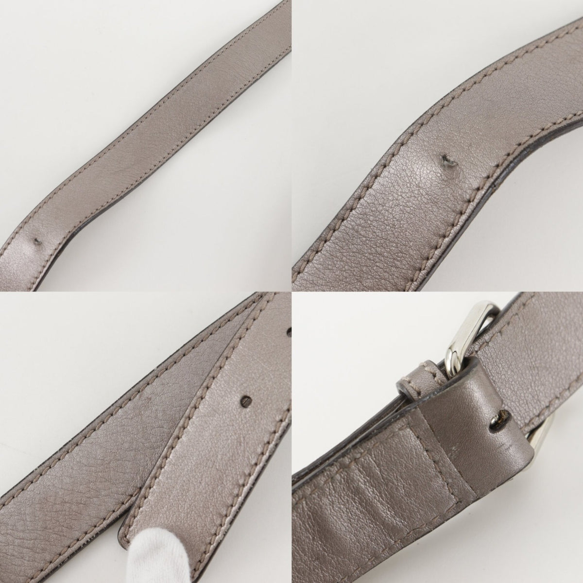 Gucci Bronze Gg Imprimé Shoulder Bag (Pre-Owned)