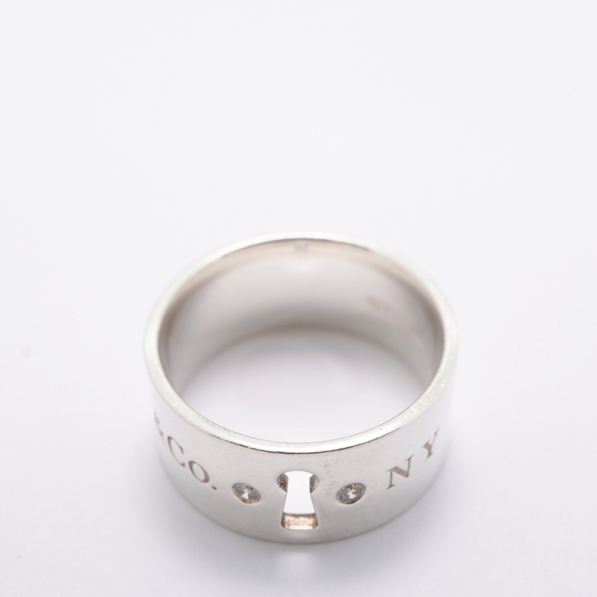 Tiffany Silver 925 Band Ring (Pre-Owned)
