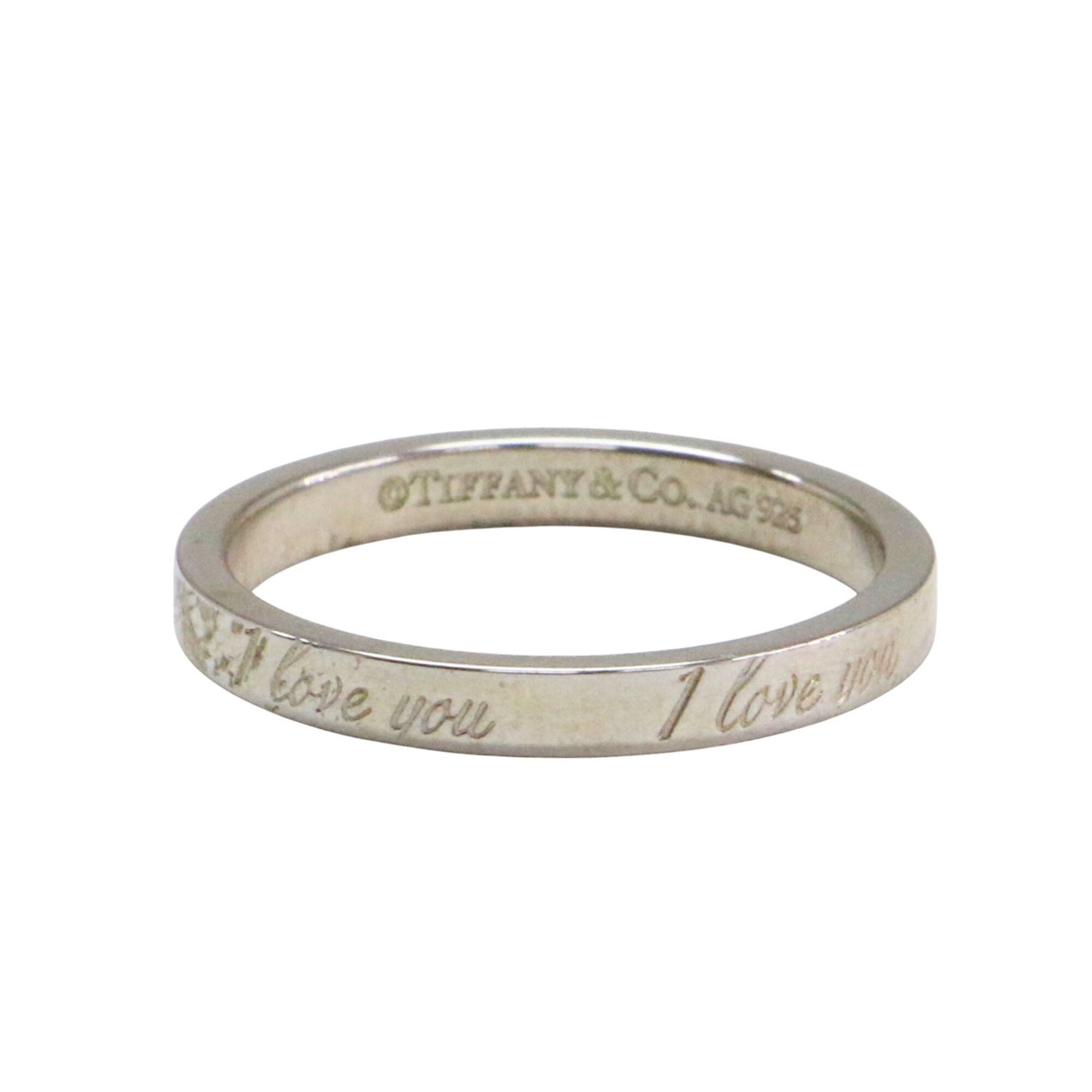 Tiffany Silver 925 Band Ring (Pre-Owned)