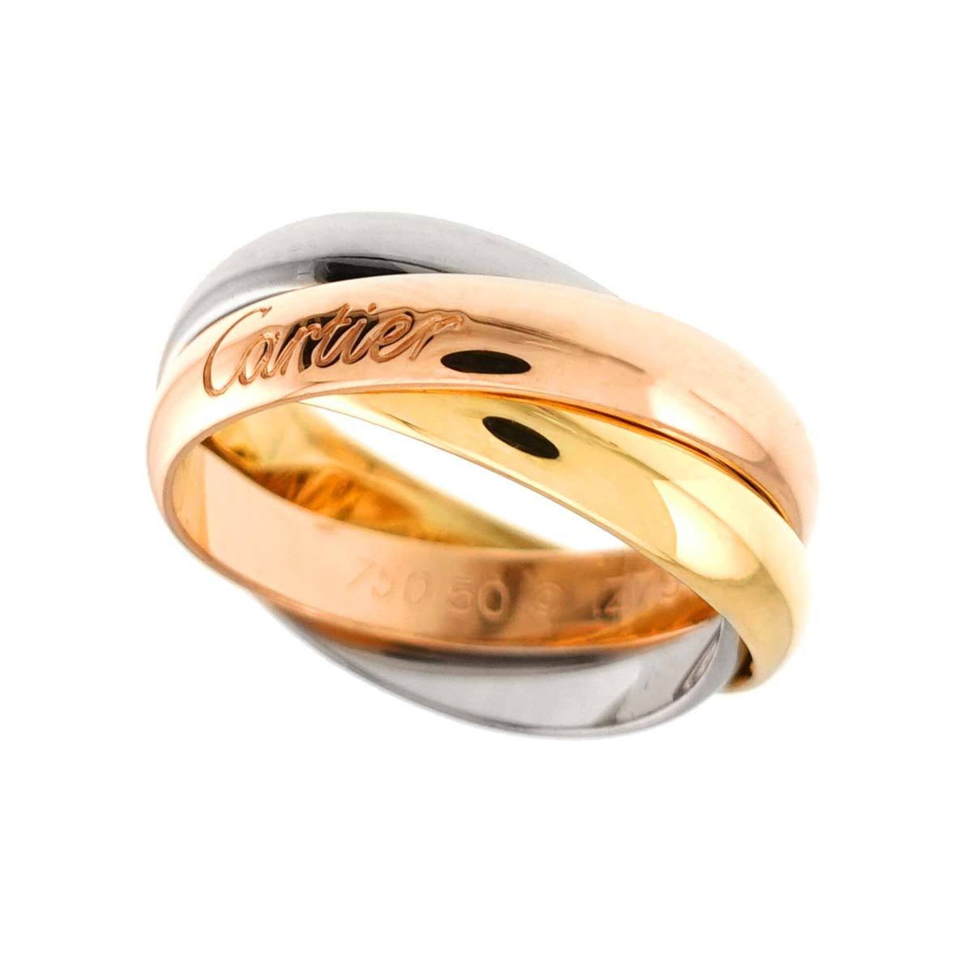 Cartier Yellow Gold (18K) Pink Gold (18K) White Gold (18K) Band Ring (Pre-Owned)