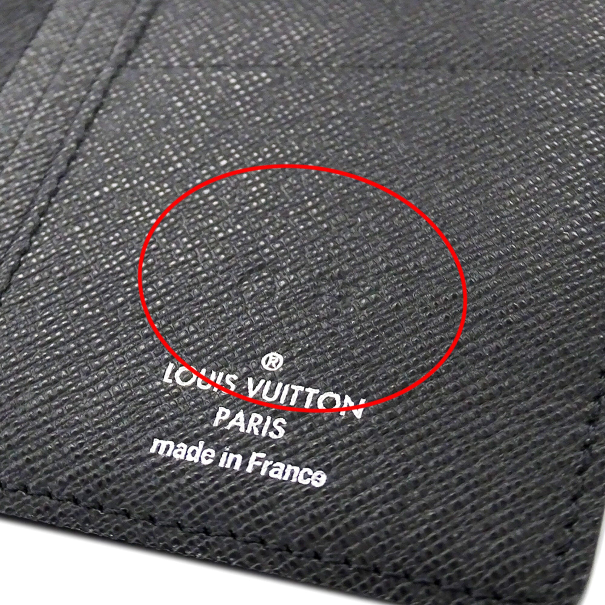 Louis Vuitton Black Damier Graphite Damier Graphite Long Wallet (Bi-Fold) (Pre-Owned)
