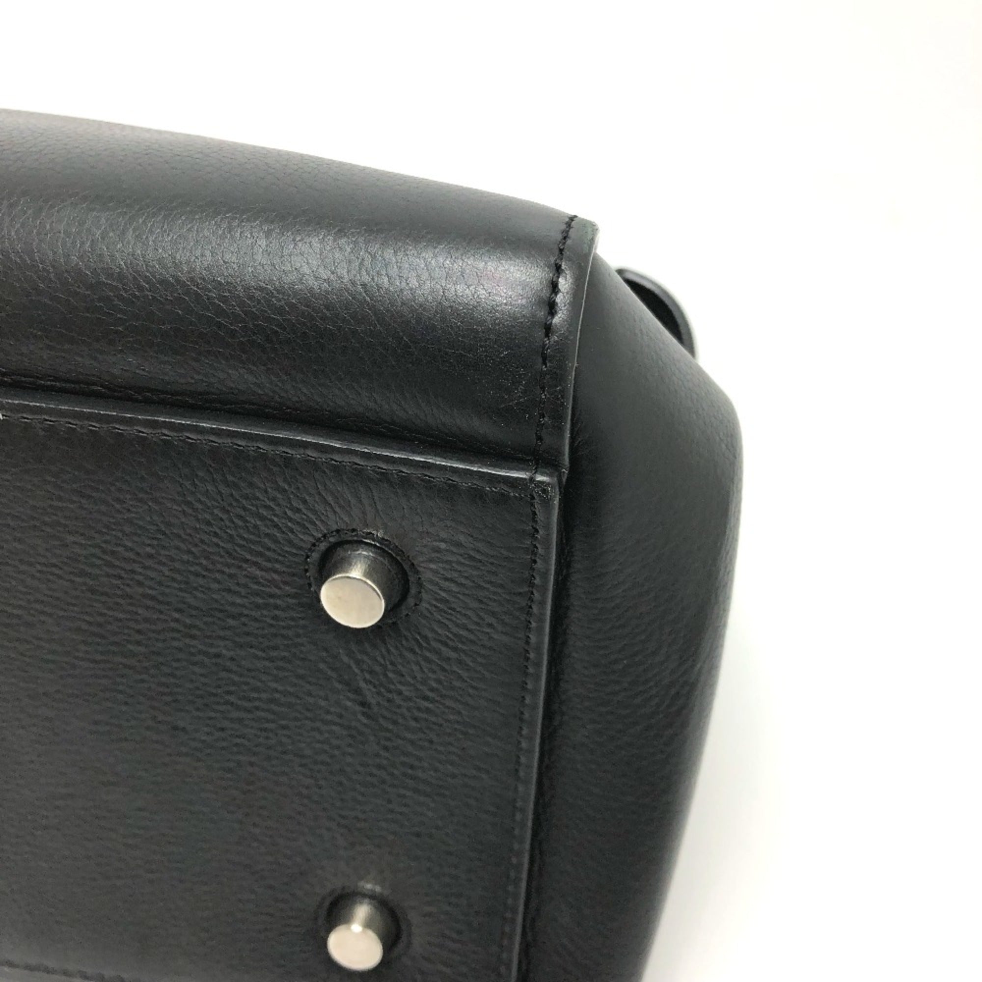 Celine Black Leather Shoulder Bag (Pre-Owned)