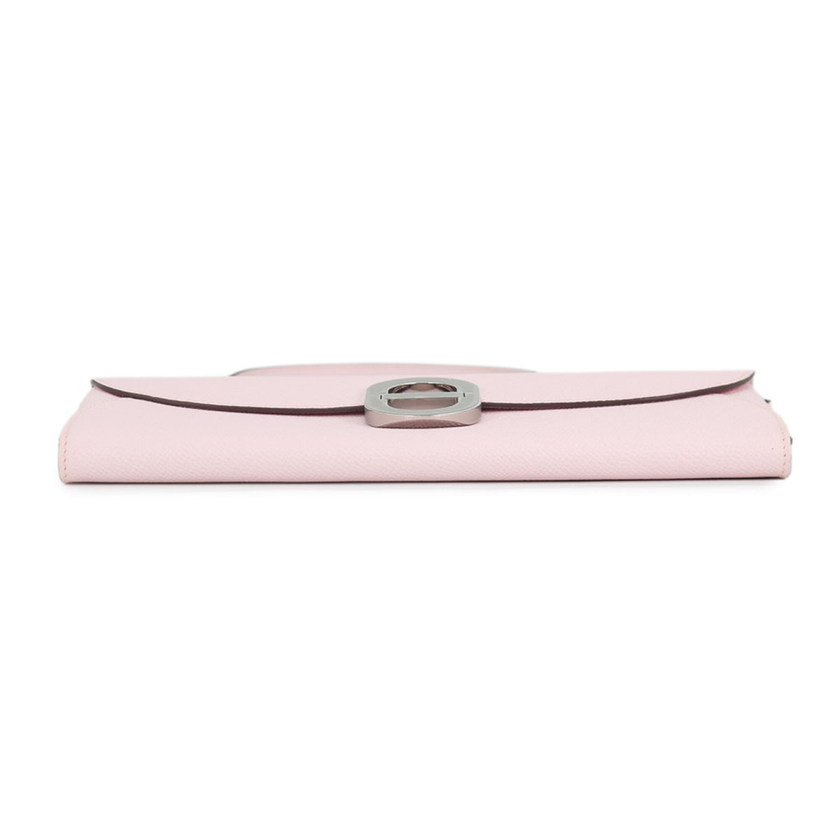 Hermes Pink Epsom Leather Chain/Shoulder Wallet (Pre-Owned)