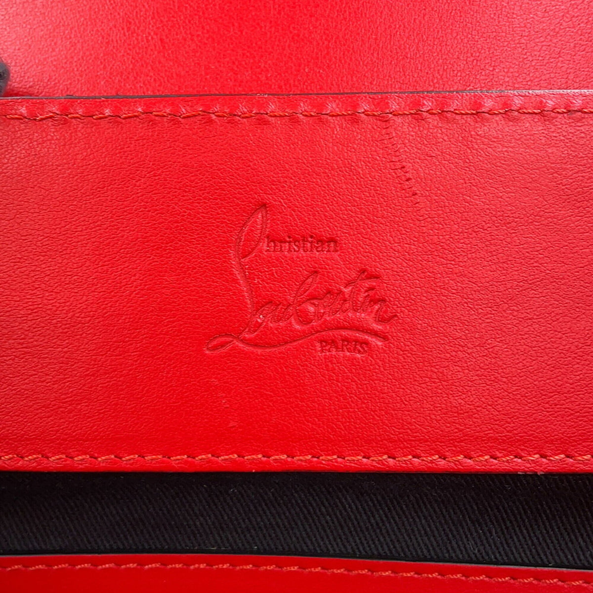 Christian Louboutin Black Leather Backpack (Pre-Owned)
