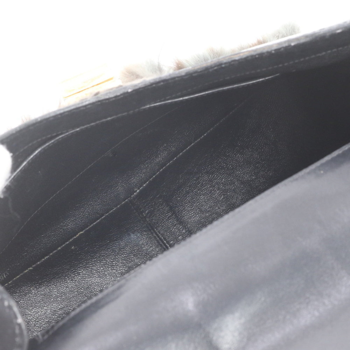 Gucci Black Leather Handbag Shoulder Bag Tote Bag (Pre-Owned)