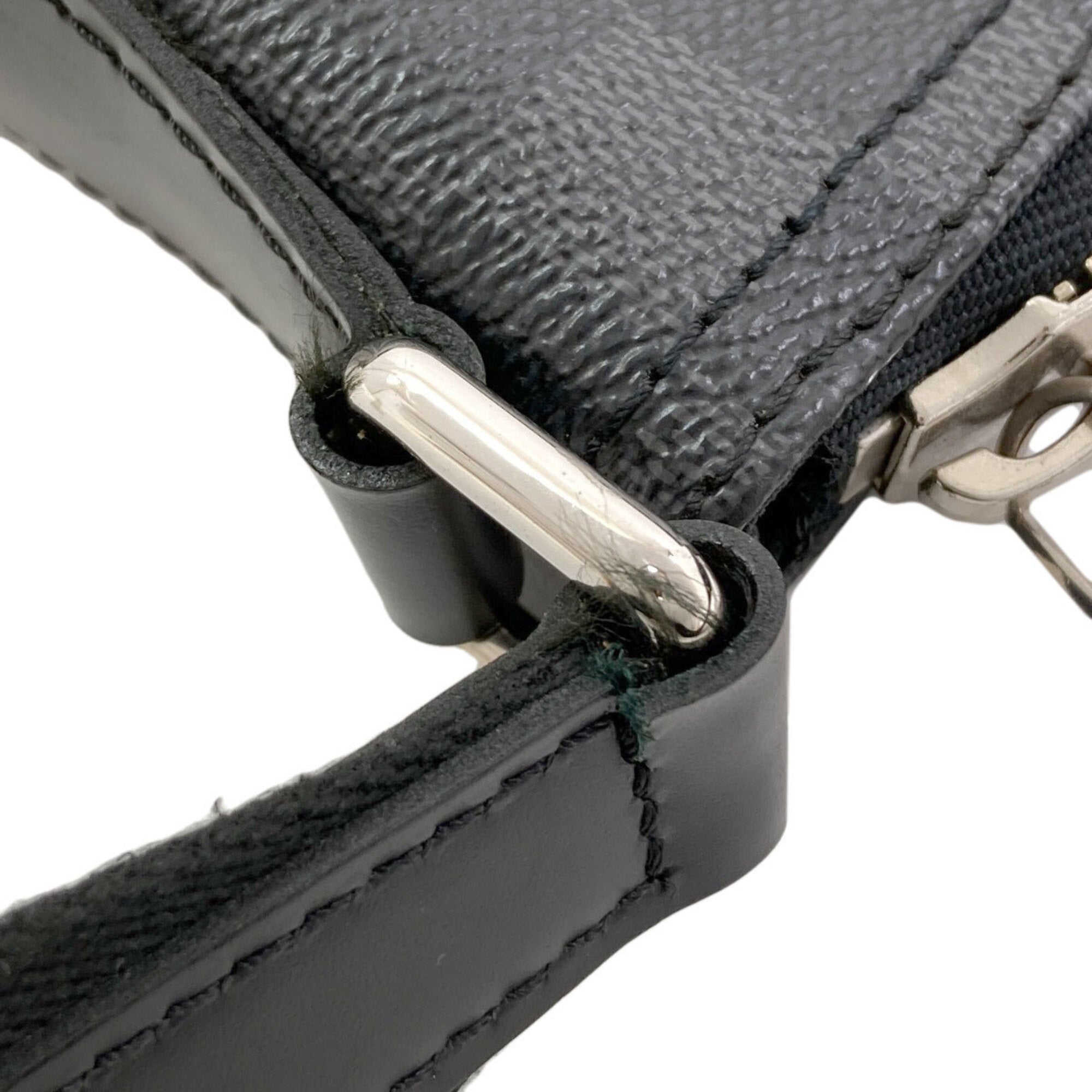 Louis Vuitton Damier Graphite Damier Graphite Damier Canvas Shoulder Bag (Pre-Owned)