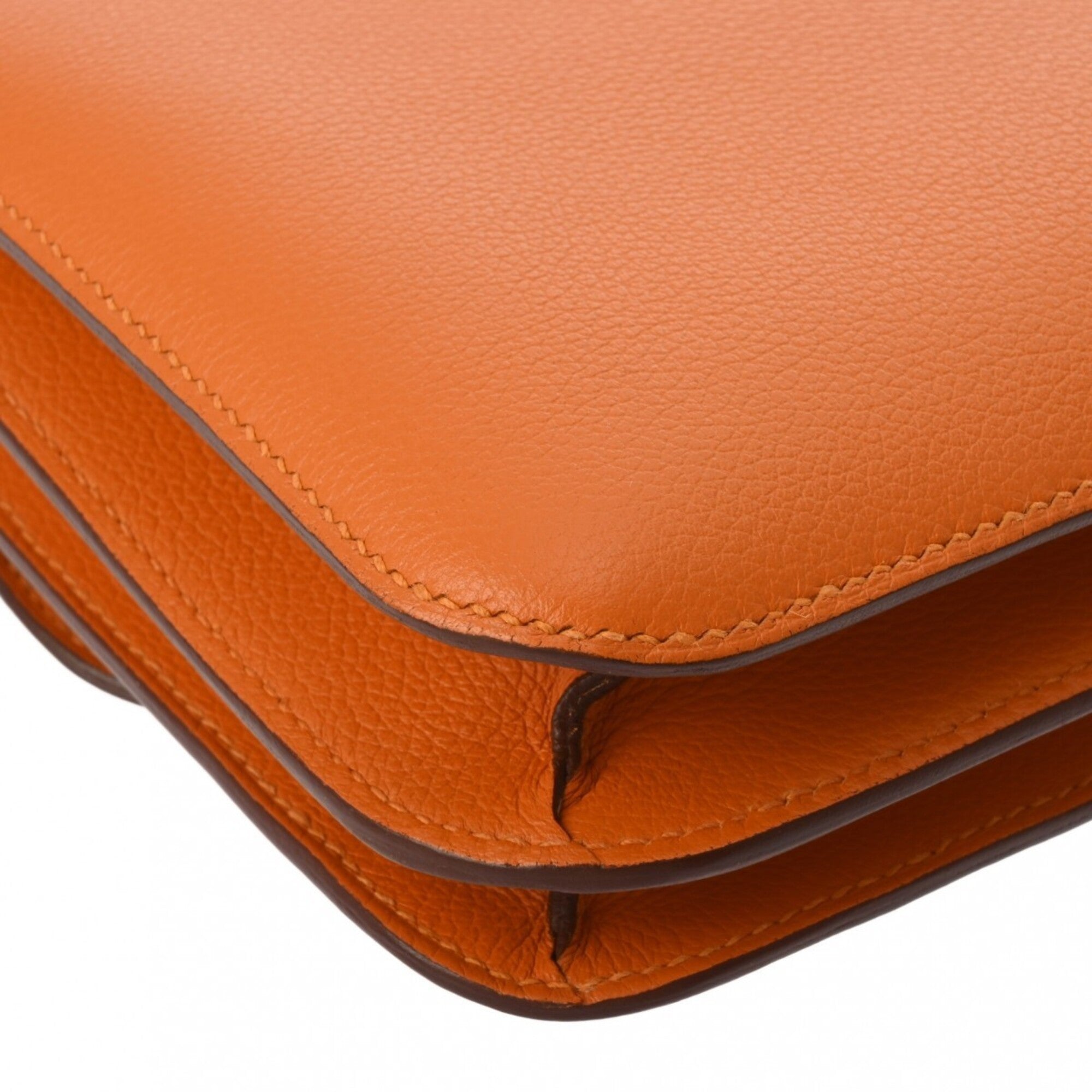 Hermes Apricot Shoulder Bag (Pre-Owned)