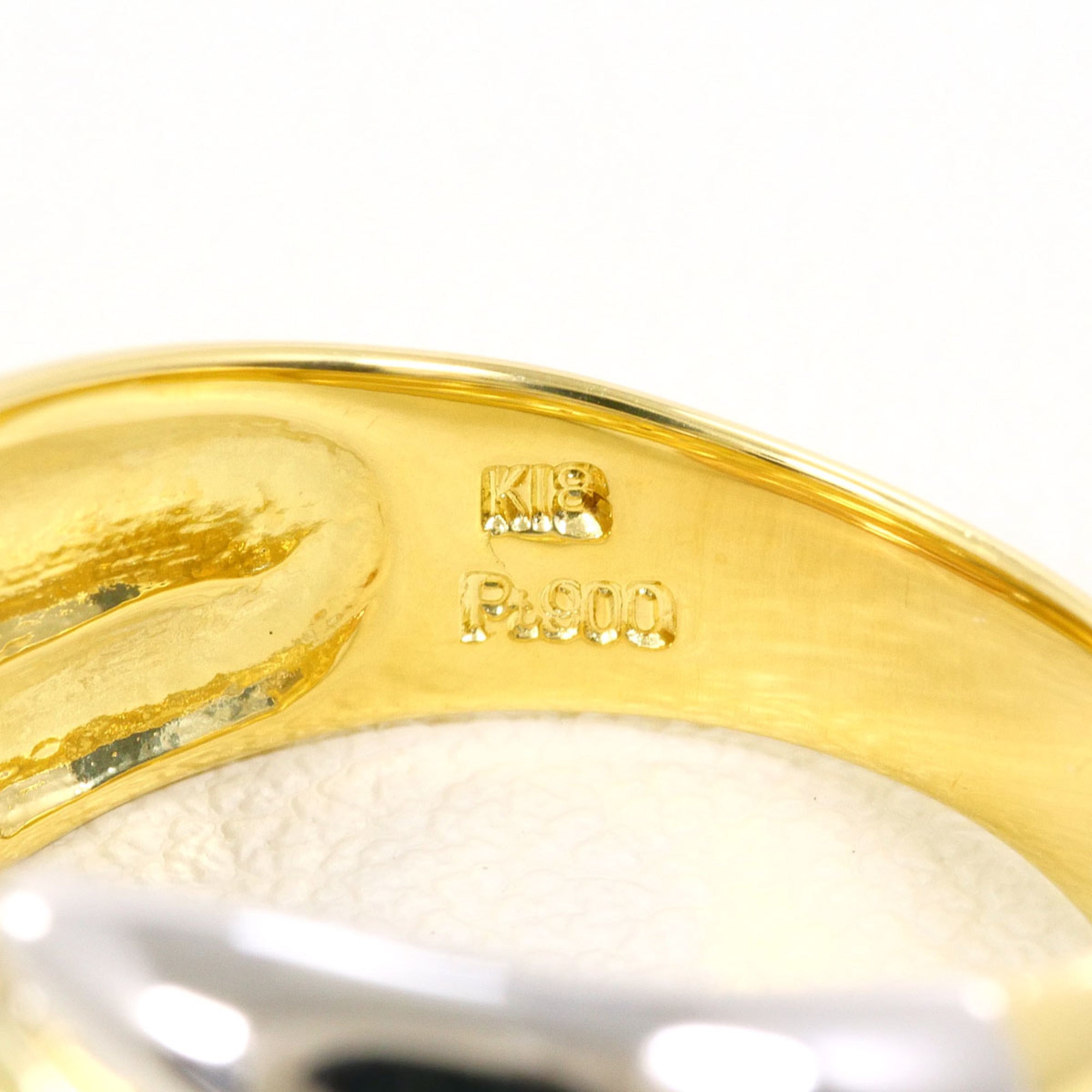 Unbranded Pink Gold Platinum Yellow Gold Yellow Gold (18K) Pink Gold (18K) Platinum 900 Band Ring (Pre-Owned)