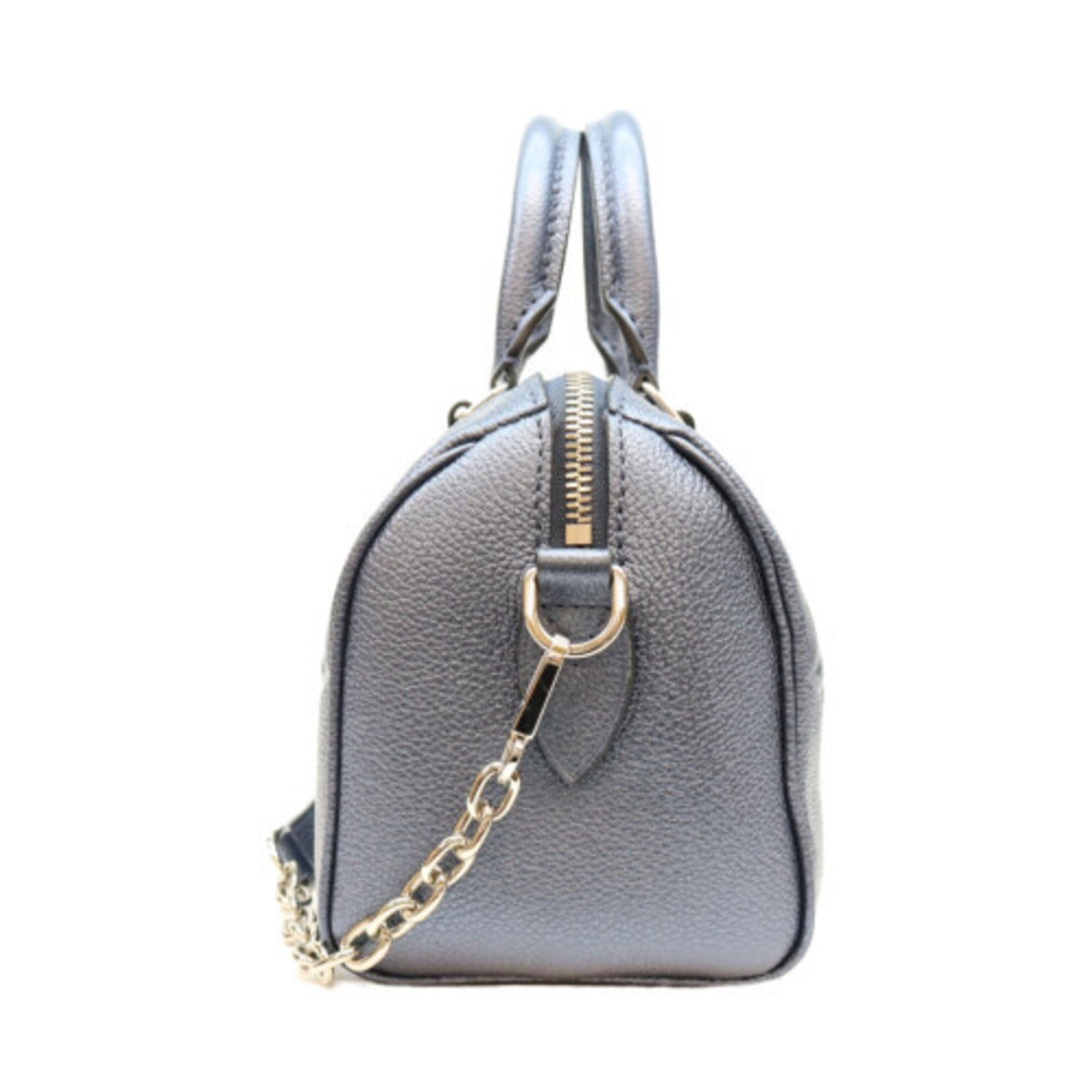 Louis Vuitton Metallic Blue Monogram Empreinte Boston Bag (Pre-Owned)