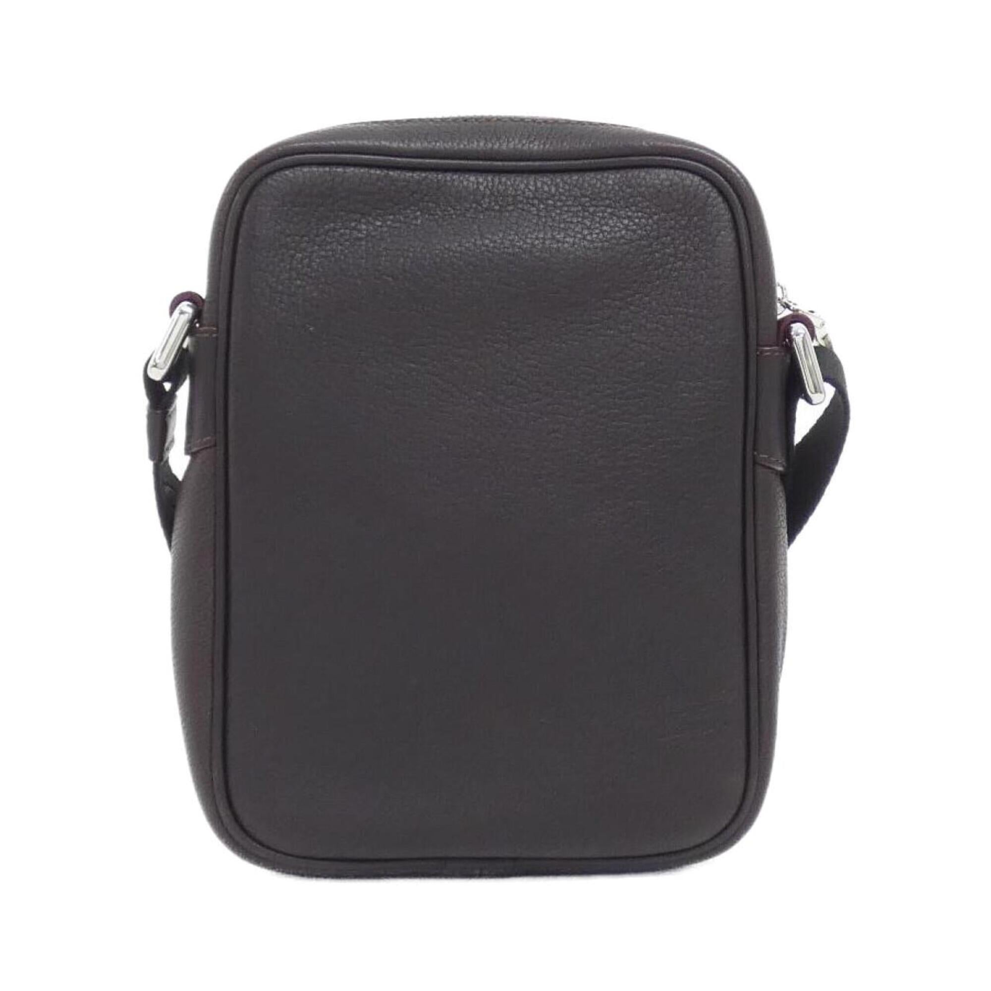 Loewe Dark Brown Leather Shoulder Bag (Pre-Owned)