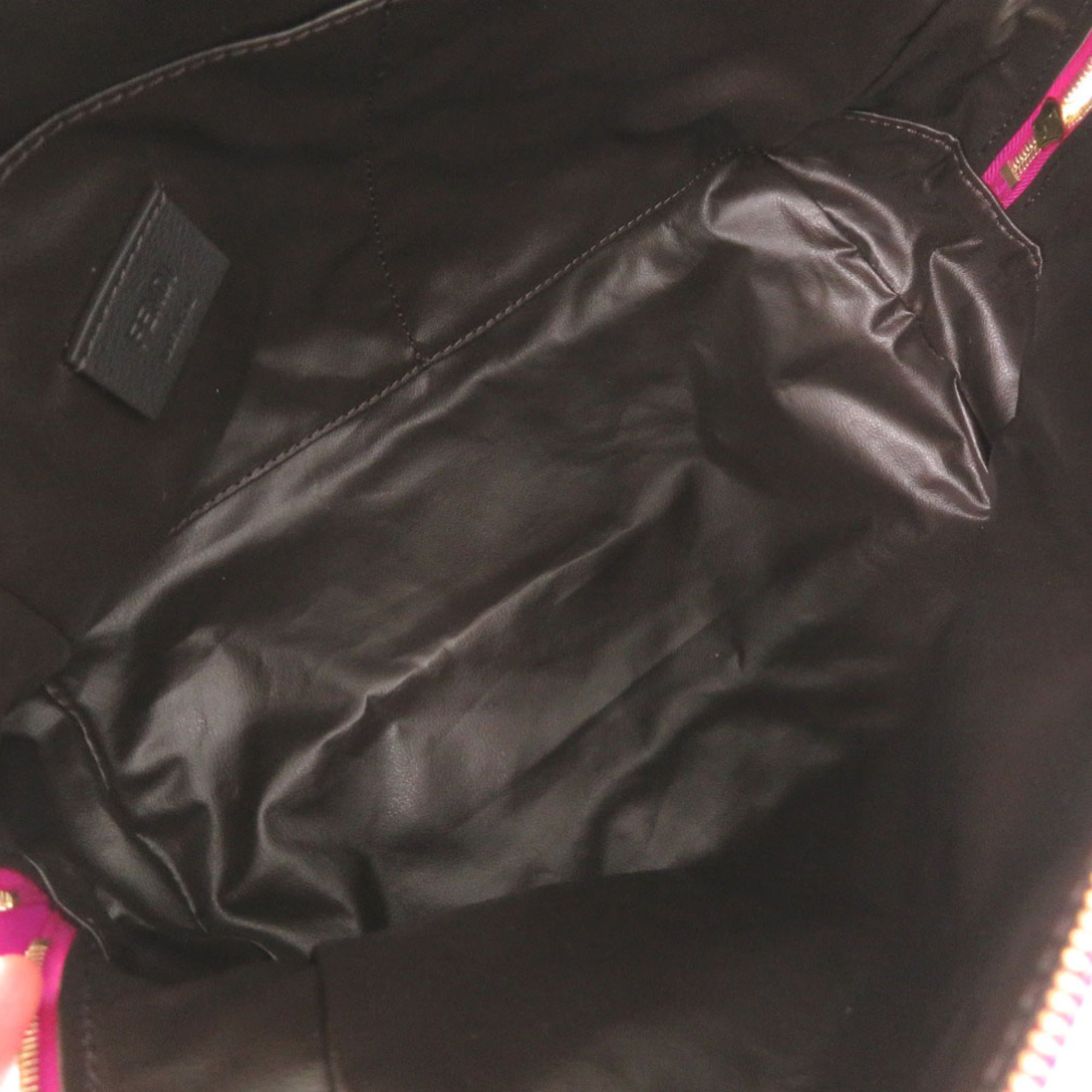 Fendi Purple Polyamide Pouch (Pre-Owned)
