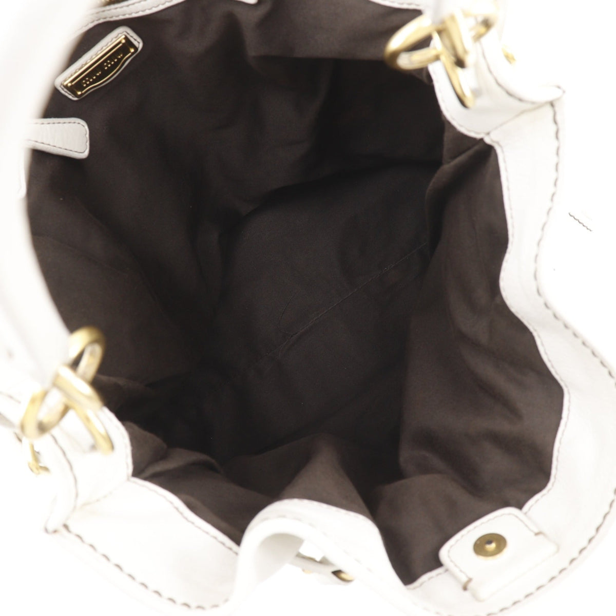 Miu Miu Leather Shoulder Bag (Pre-Owned)
