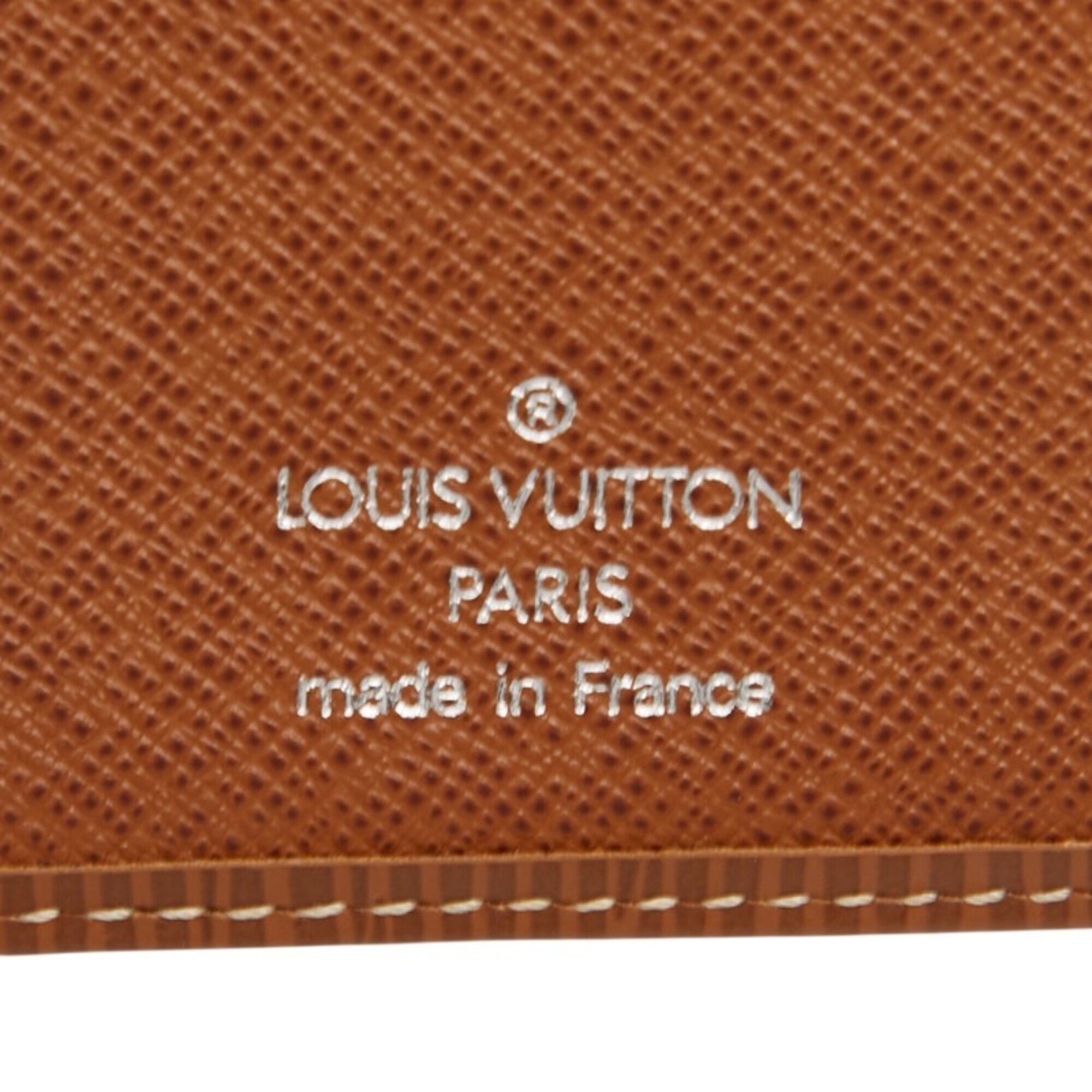 Louis Vuitton Kenyan Brown Leather Wallet (Bi-Fold) (Pre-Owned)