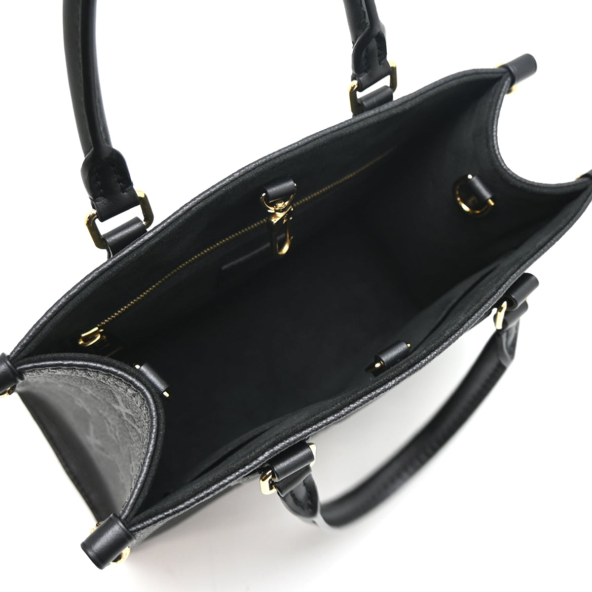Louis Vuitton Black Noir Monogram Empreinte Handbag (Pre-Owned)