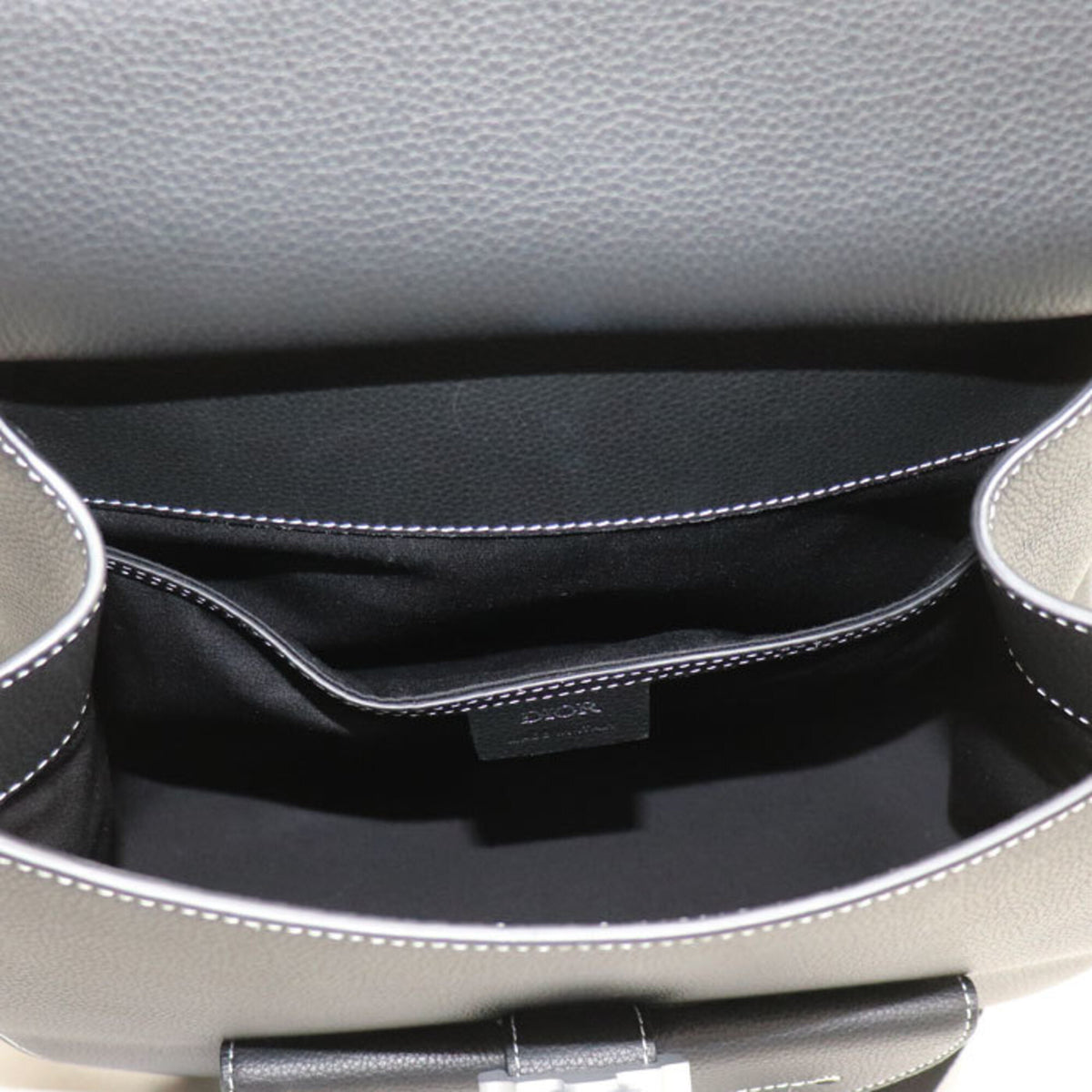 Christian Dior Black Leather Backpack (Pre-Owned)