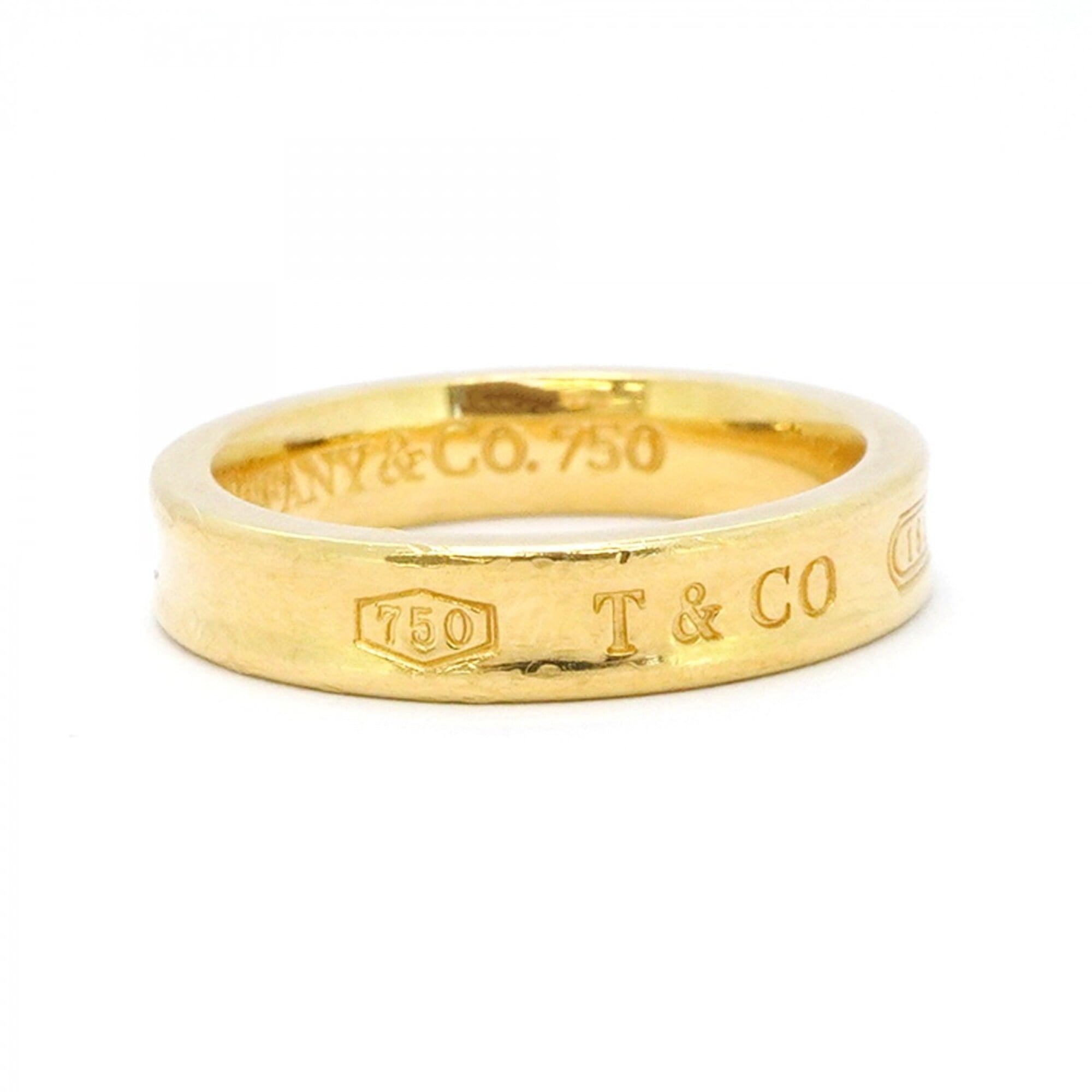 Tiffany Yellow Gold (18K) Band Ring (Pre-Owned)
