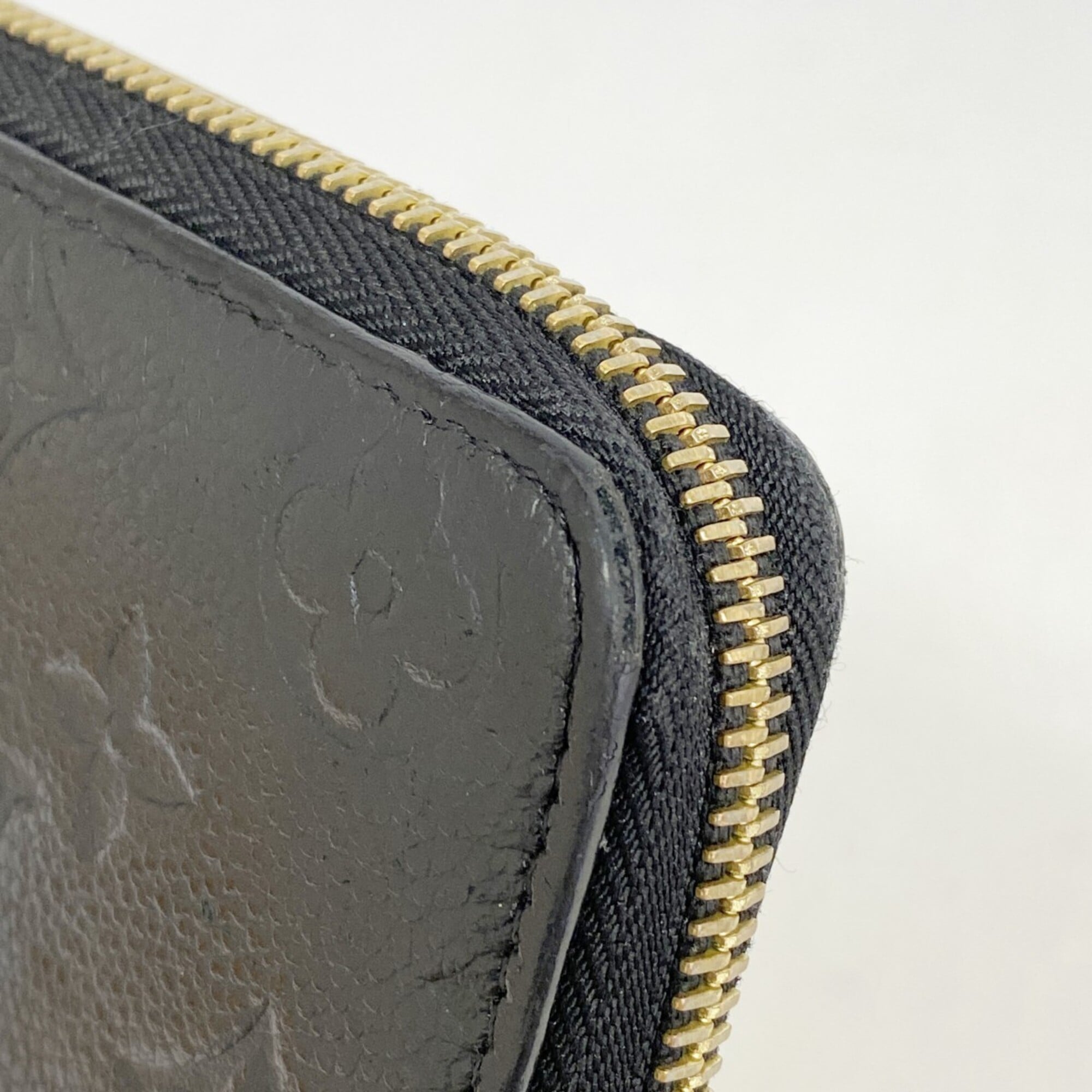 Louis Vuitton Noir Long Wallet (Bi-Fold) (Pre-Owned)