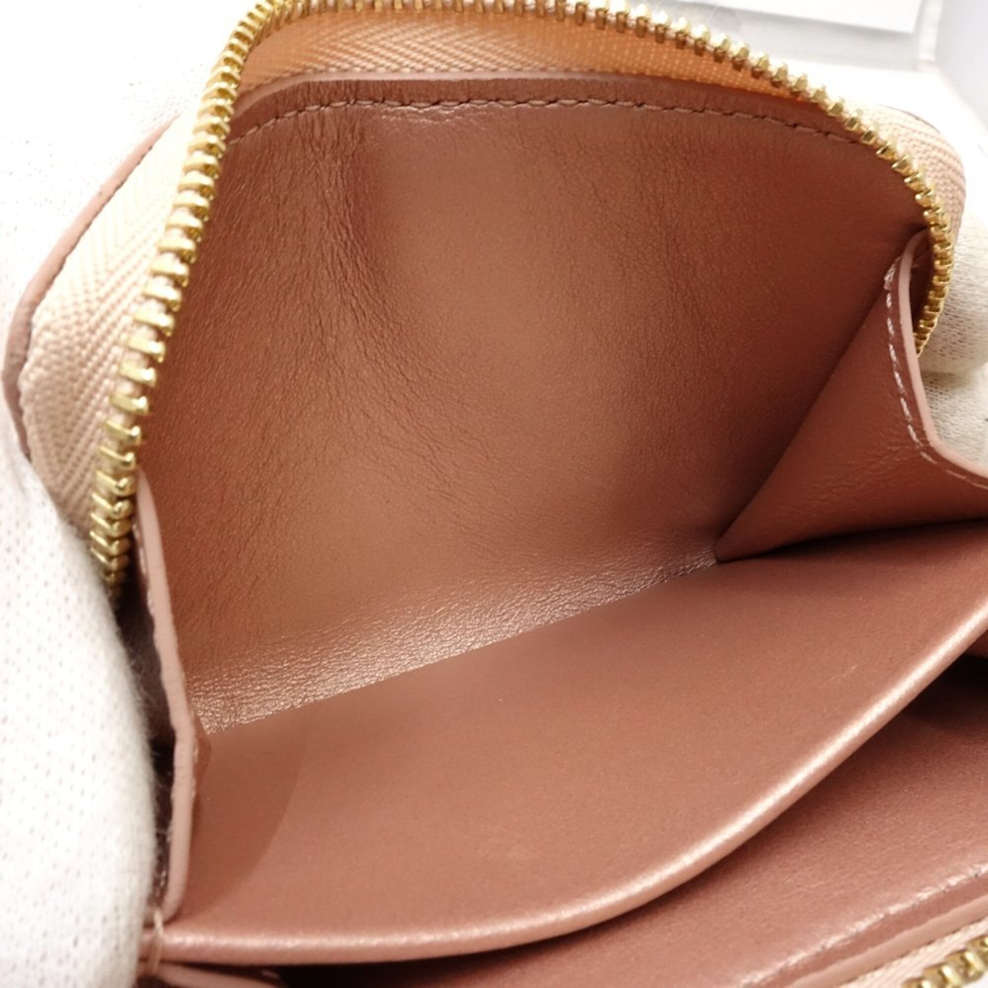 Louis Vuitton Rose Gold Leather Wallet (Bi-Fold) (Pre-Owned)