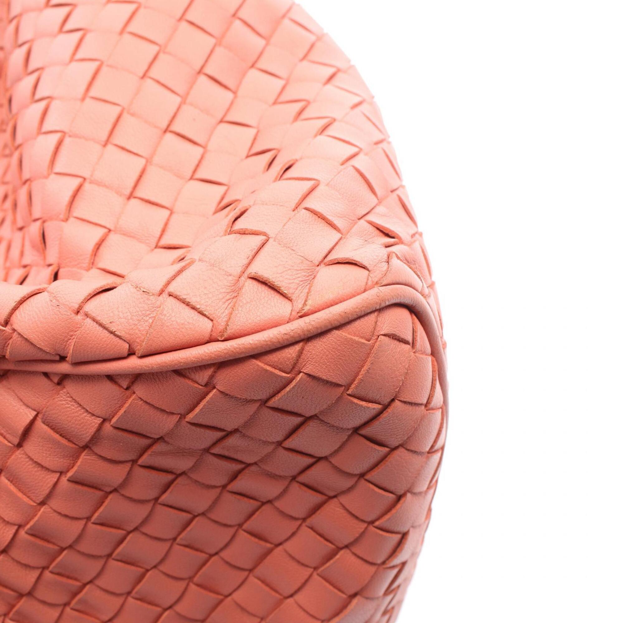 Bottega Veneta Pink Intrecciato Handbag (Pre-Owned)