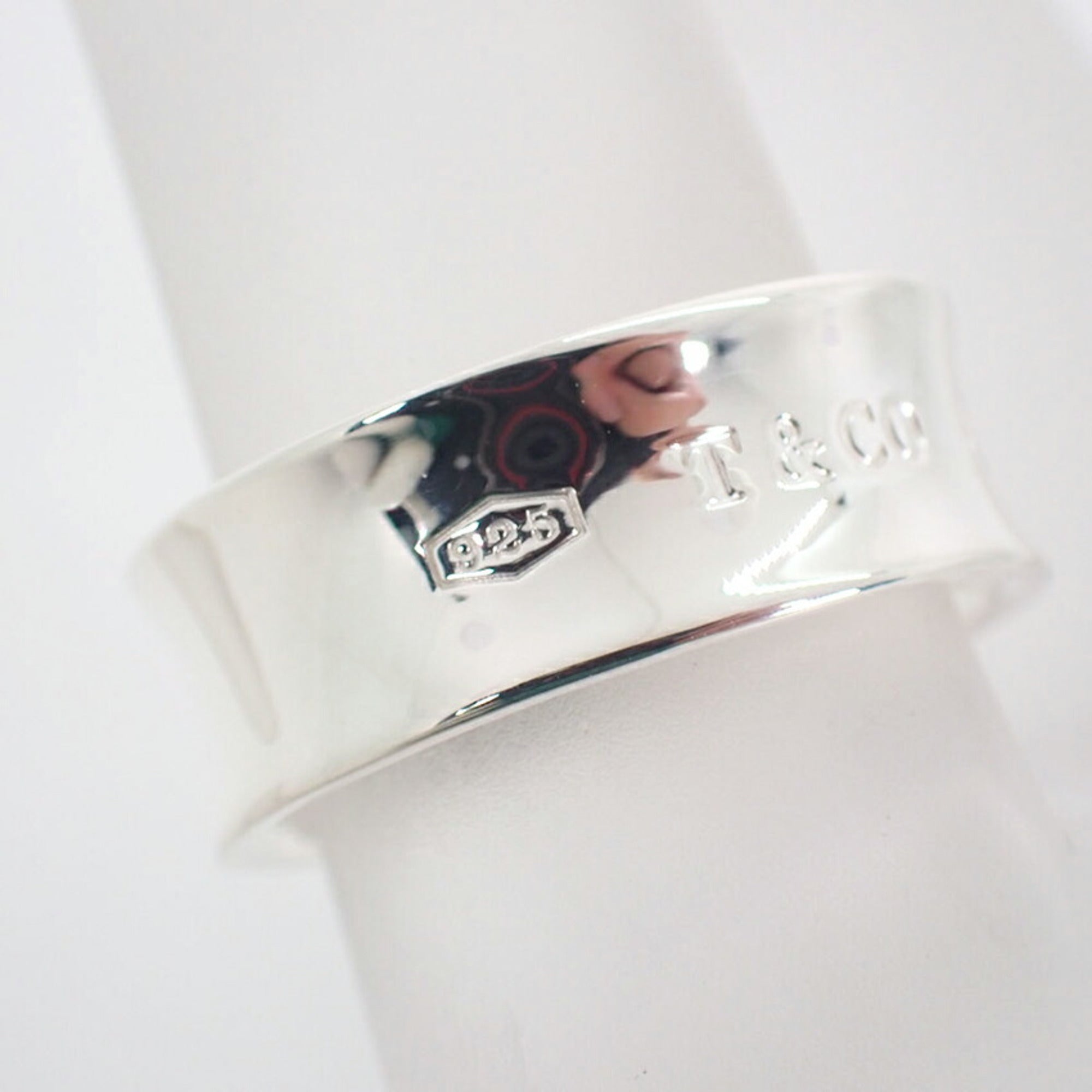 Tiffany Sterling Silver 925 Band Ring (Pre-Owned)