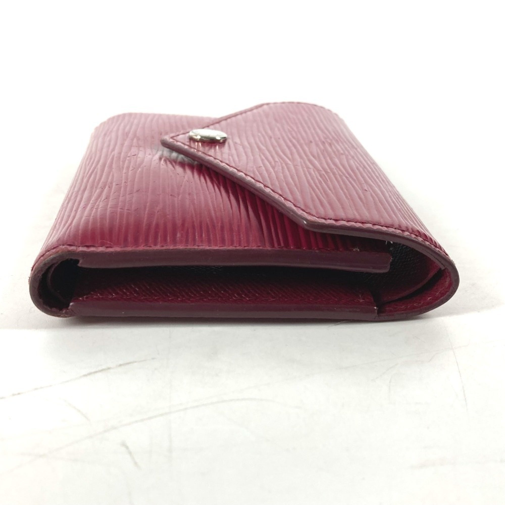 Louis Vuitton Fuchsia Purple Epi Leather Wallet (Tri-Fold) (Pre-Owned)