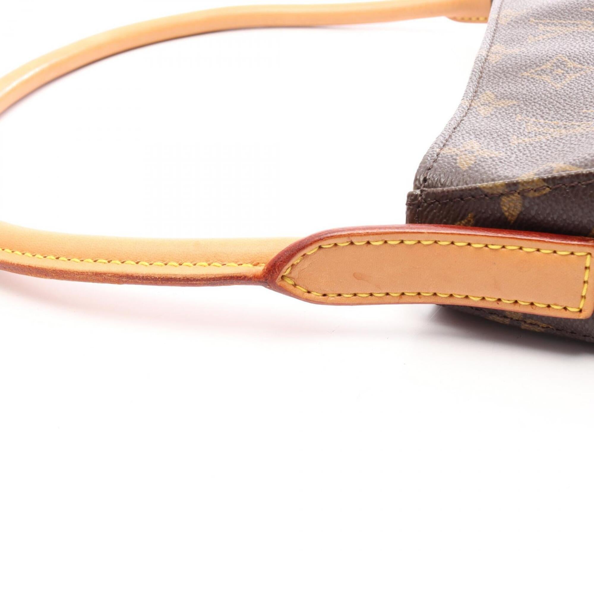 Louis Vuitton Brown Pvc Leather Handbag Shoulder Bag (Pre-Owned)