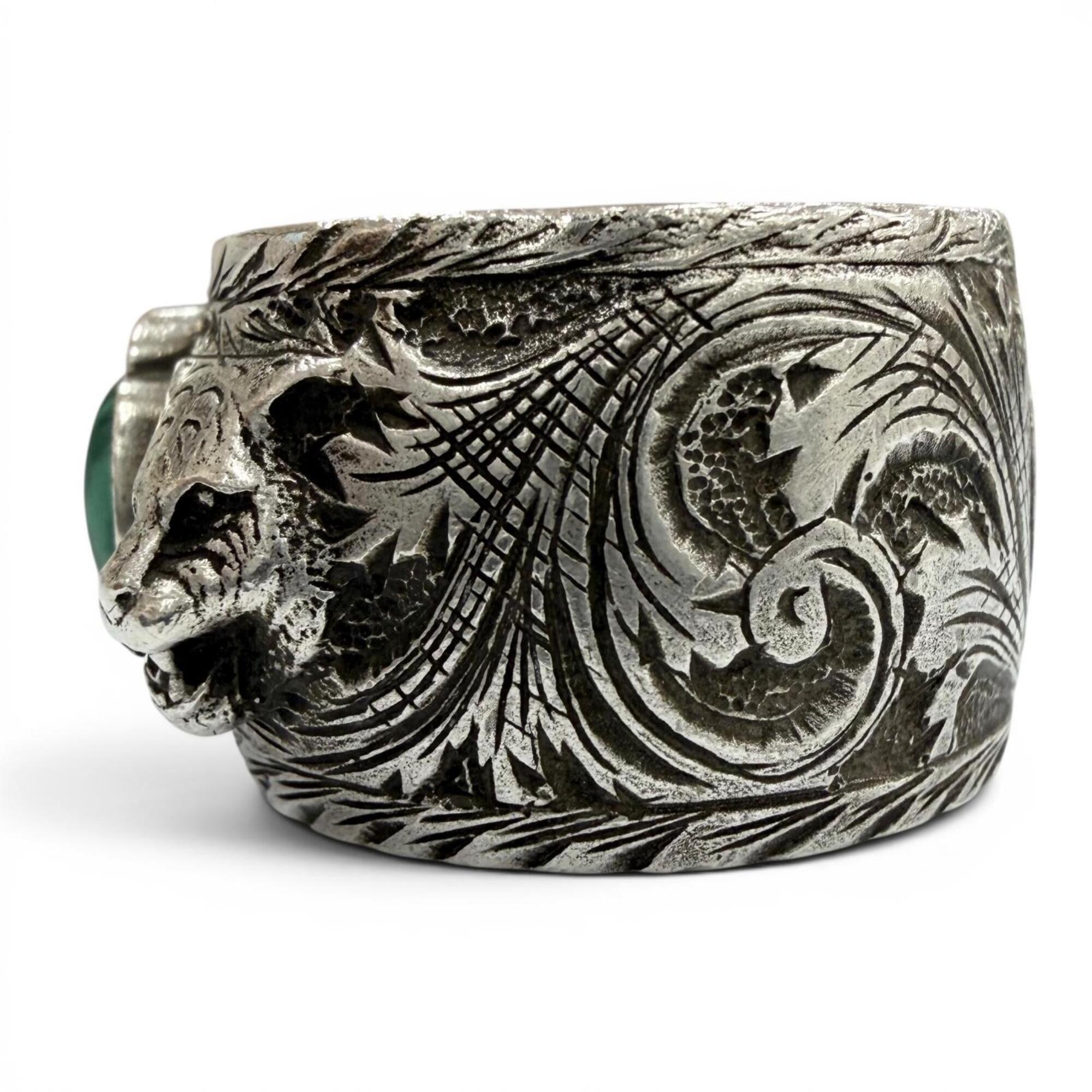 Gucci Silver Silver 925 Band Ring (Pre-Owned)