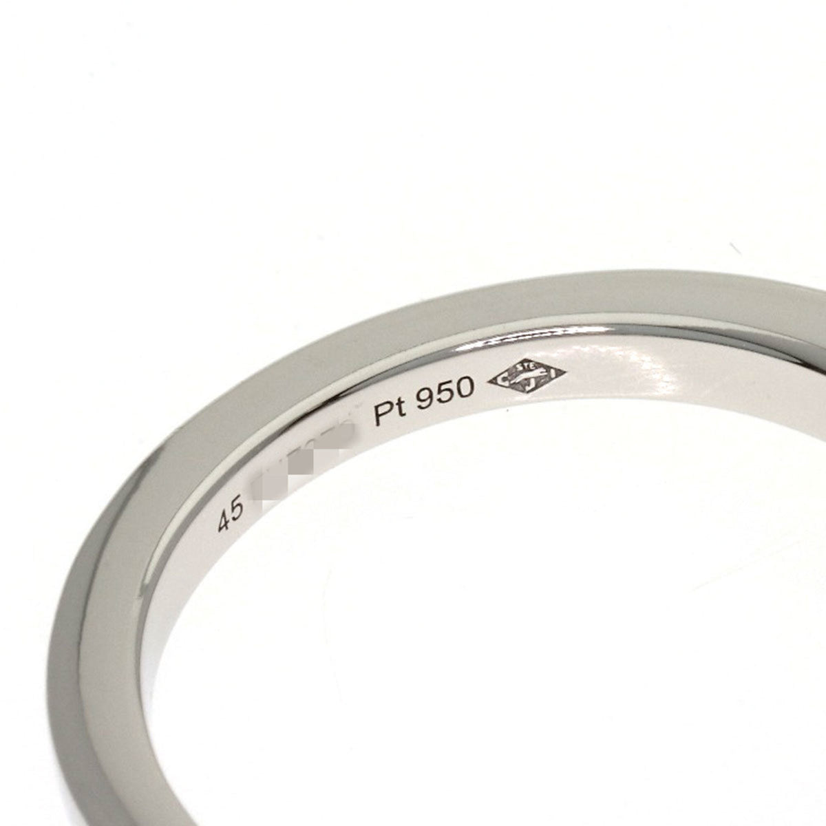 Cartier Platinum 950 Band Ring (Pre-Owned)