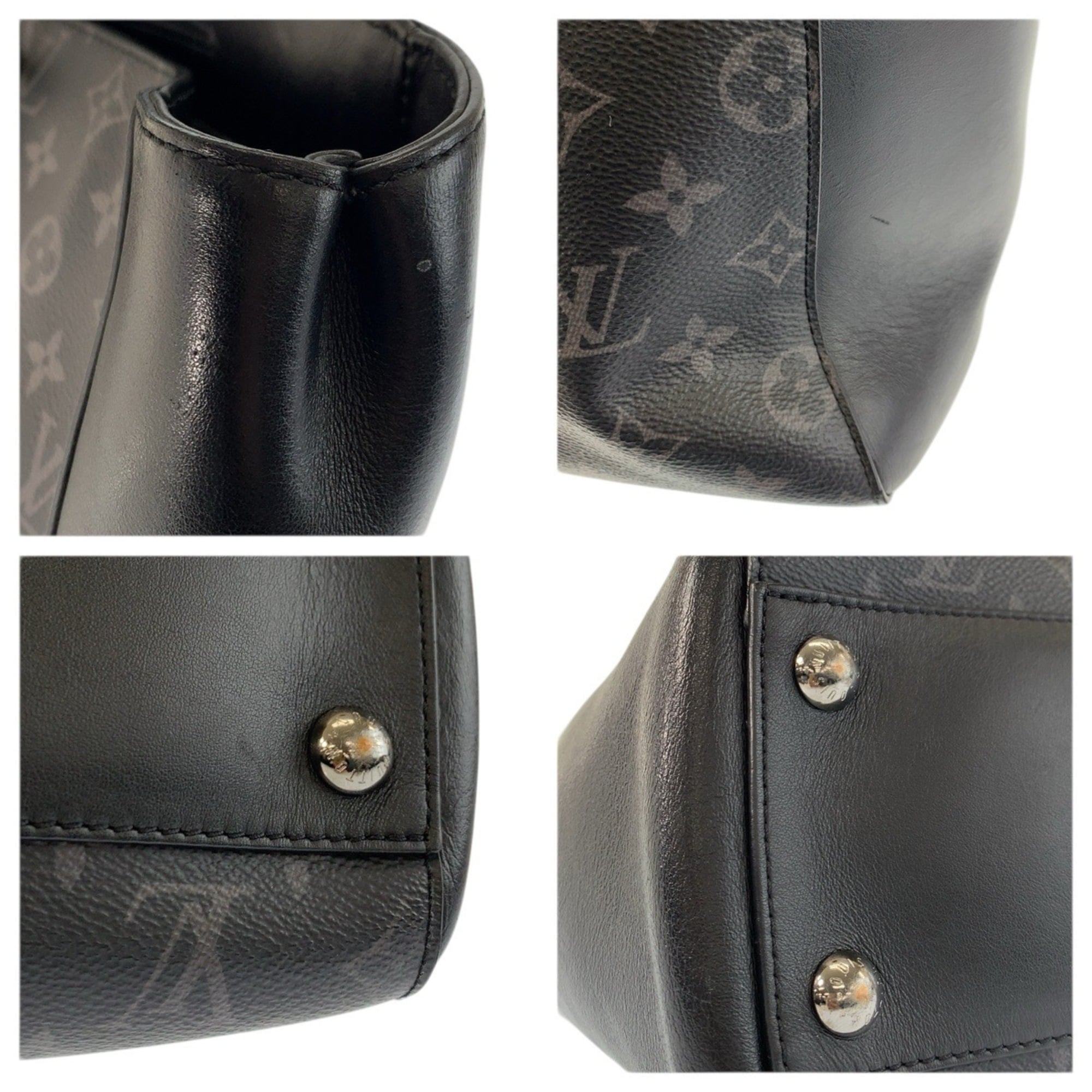 Louis Vuitton Black Monogram Eclipse Monogram Eclipse Tote Bag (Pre-Owned)