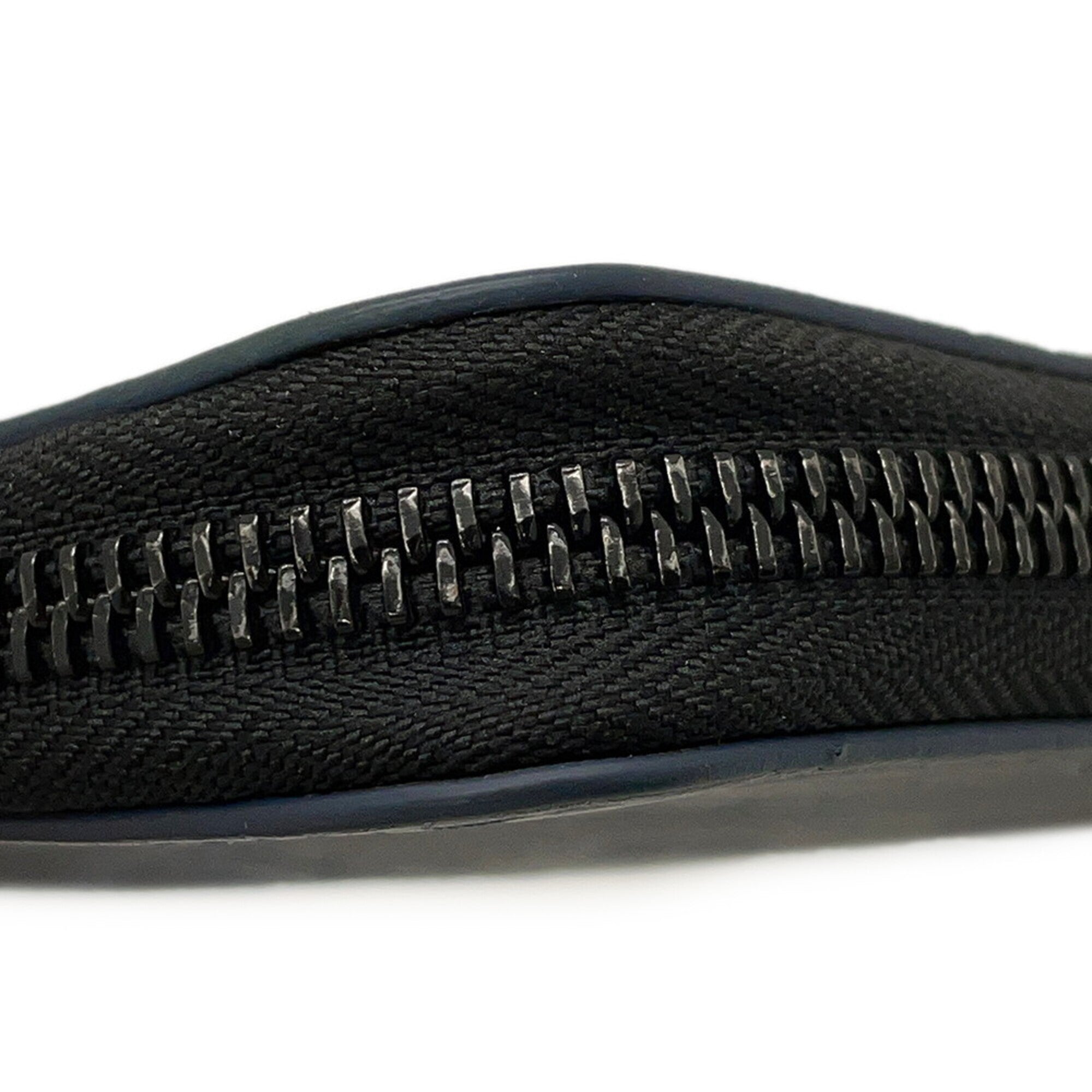 Louis Vuitton Monogram Shadow Navy Monogram Shadow Long Wallet (Bi-Fold) (Pre-Owned)