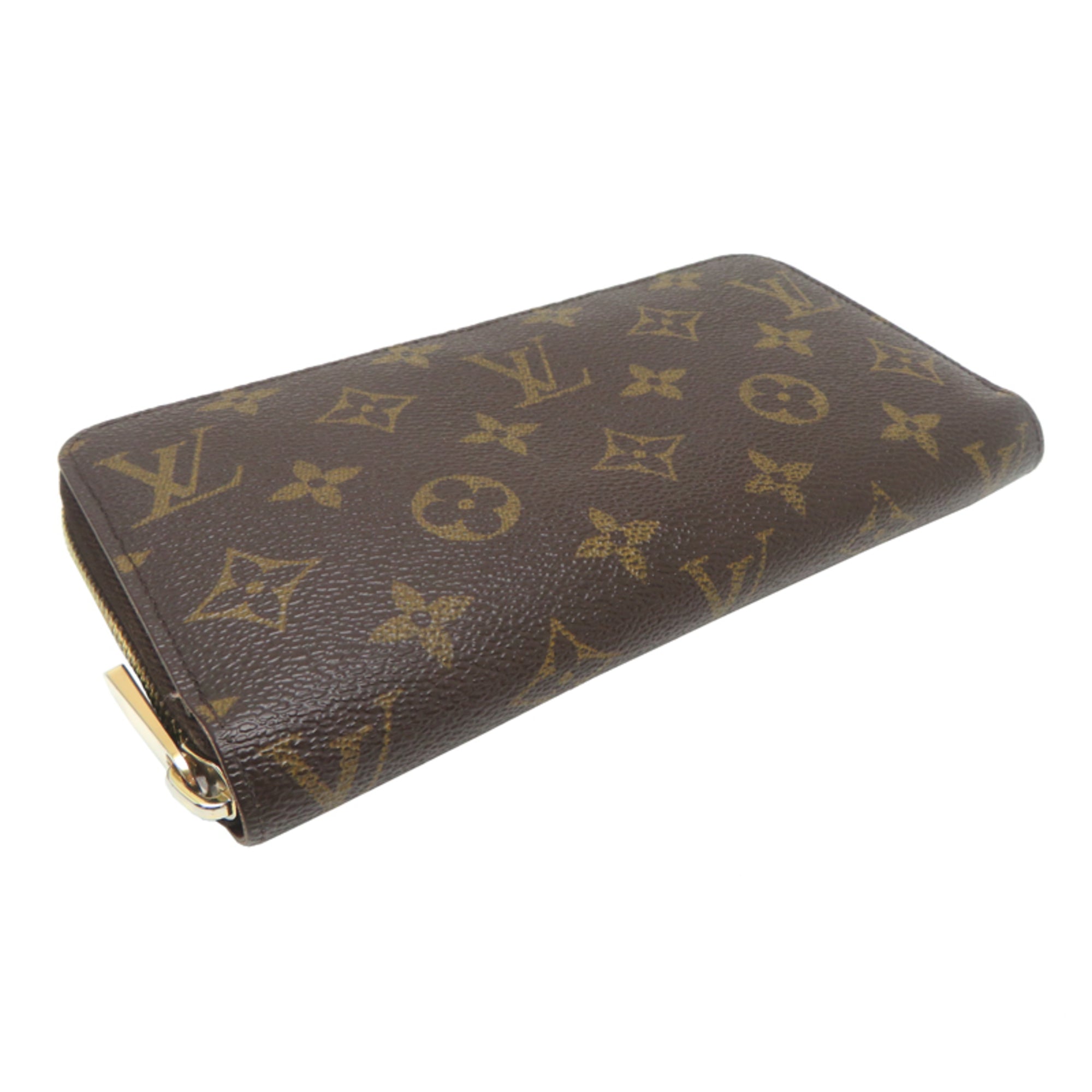 Louis Vuitton Brown Monogram Long Wallet (Bi-Fold) (Pre-Owned)