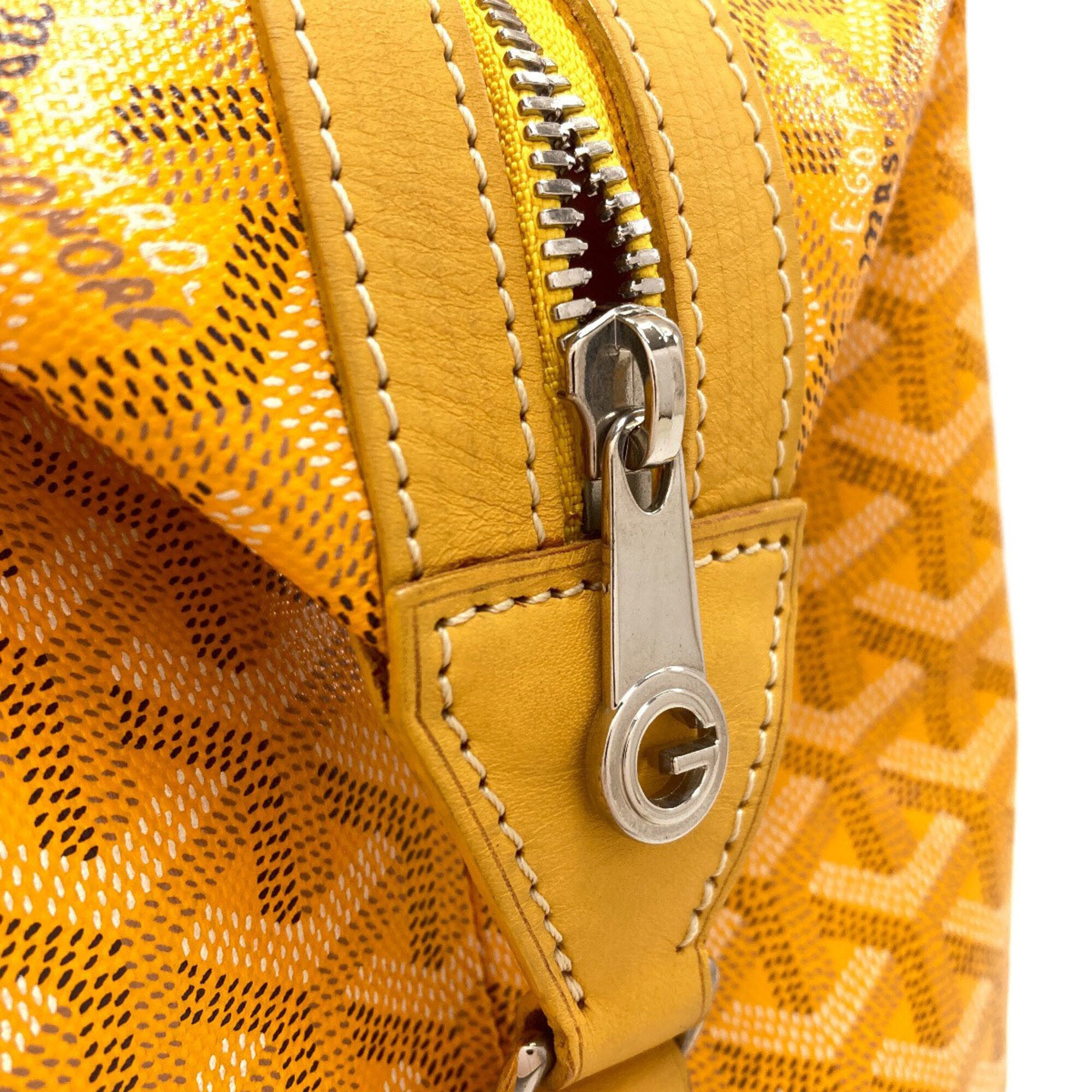 Goyard Yellow Pvc Boston Bag (Pre-Owned)